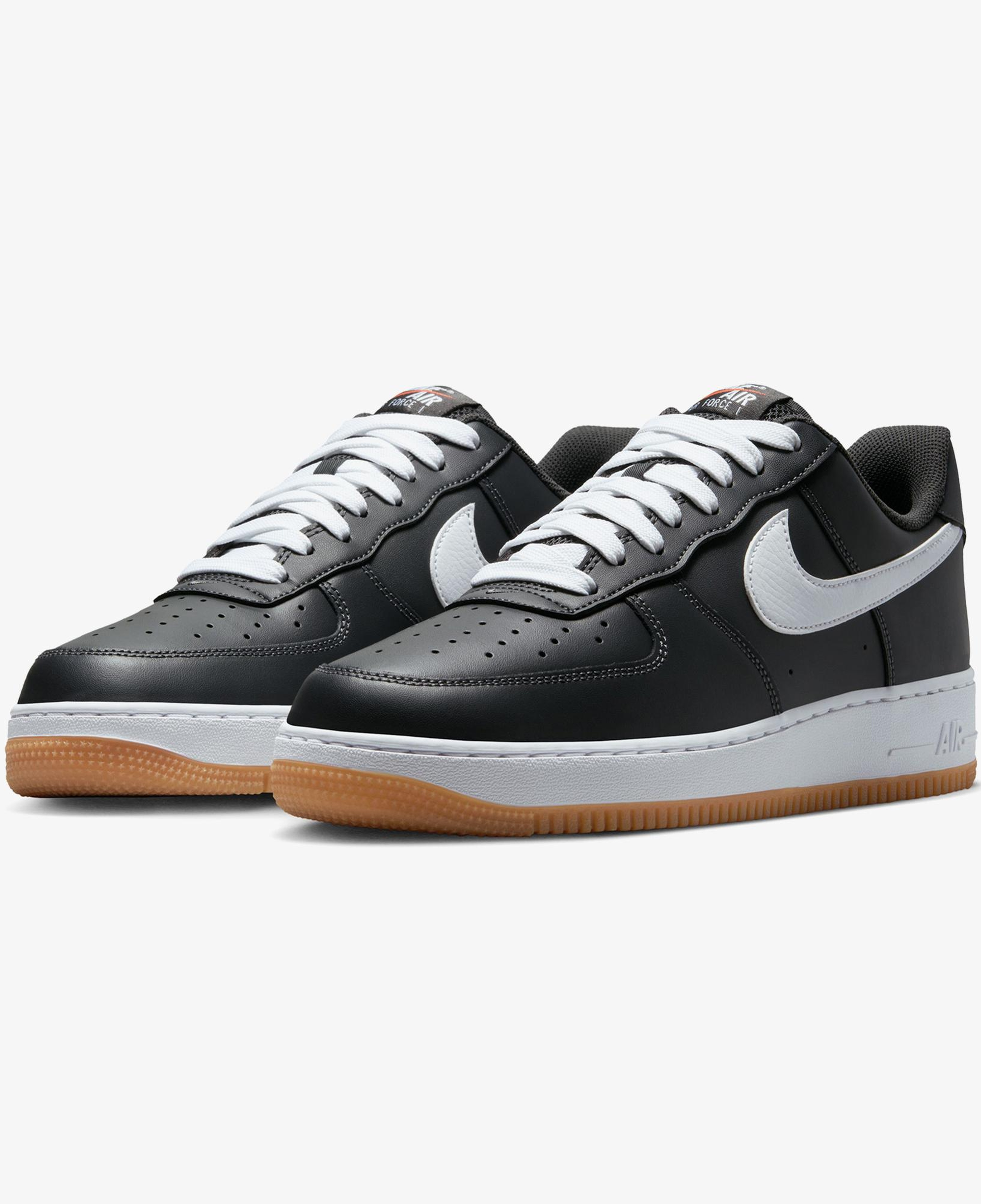 Nike Air Force 1 '07 LV8 Erkek Siyah Spor Ayakkabı