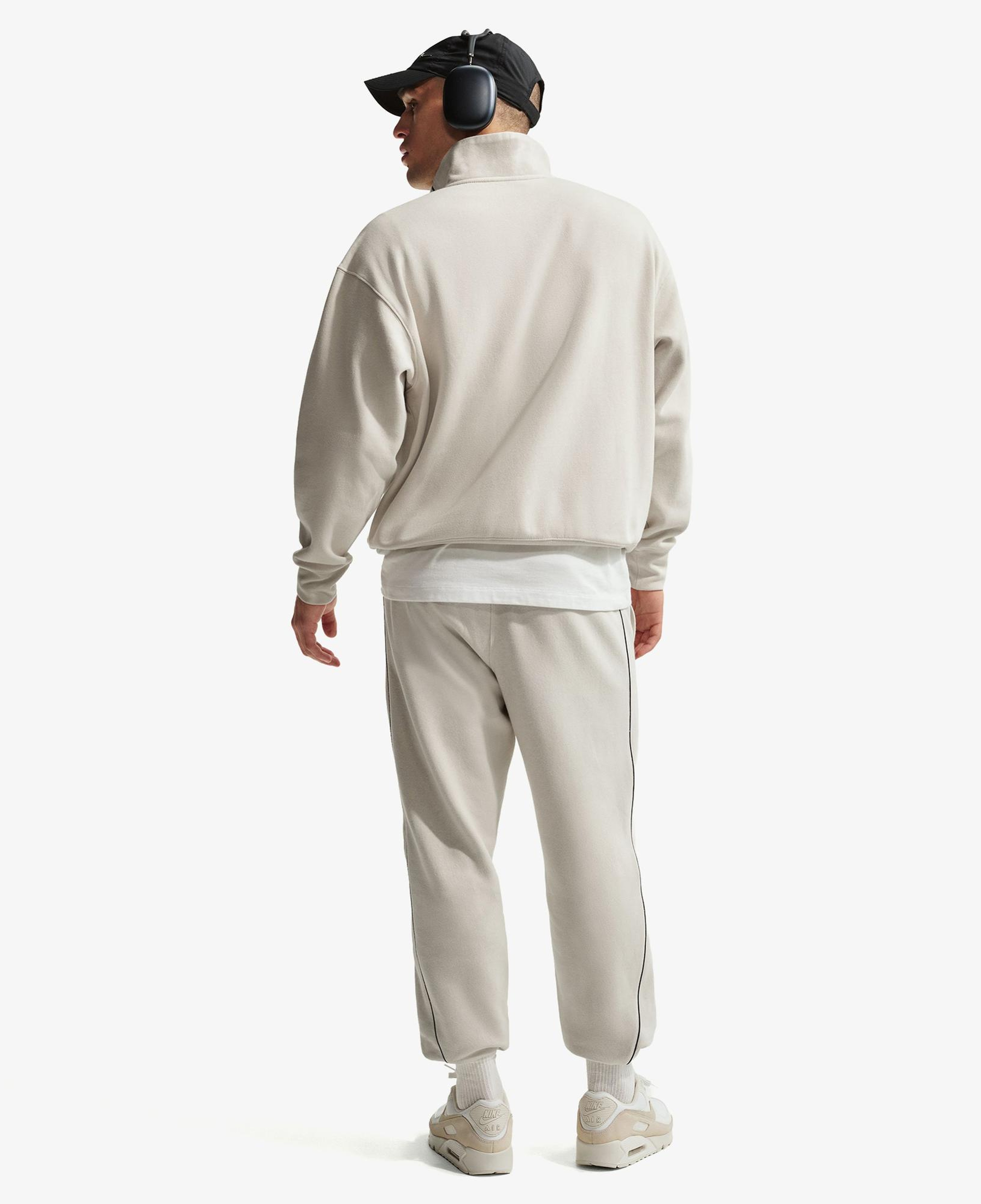 Nike Air Fleece Erkek Gri Sweatshirt