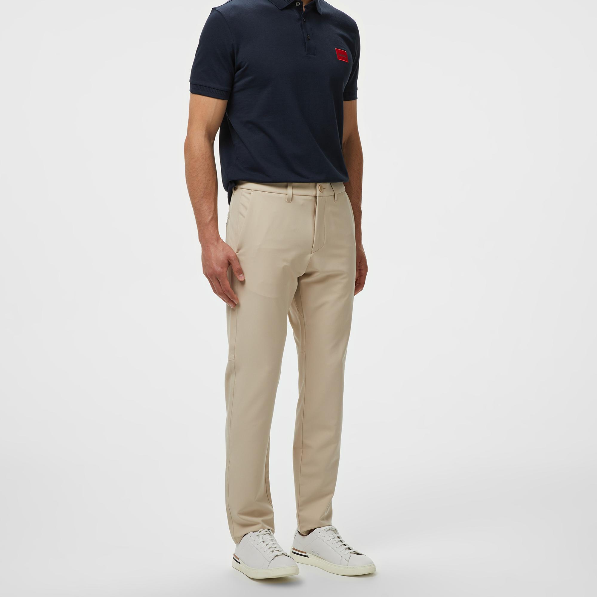 Boss Commuter Slim Erkek Bej Pantolon