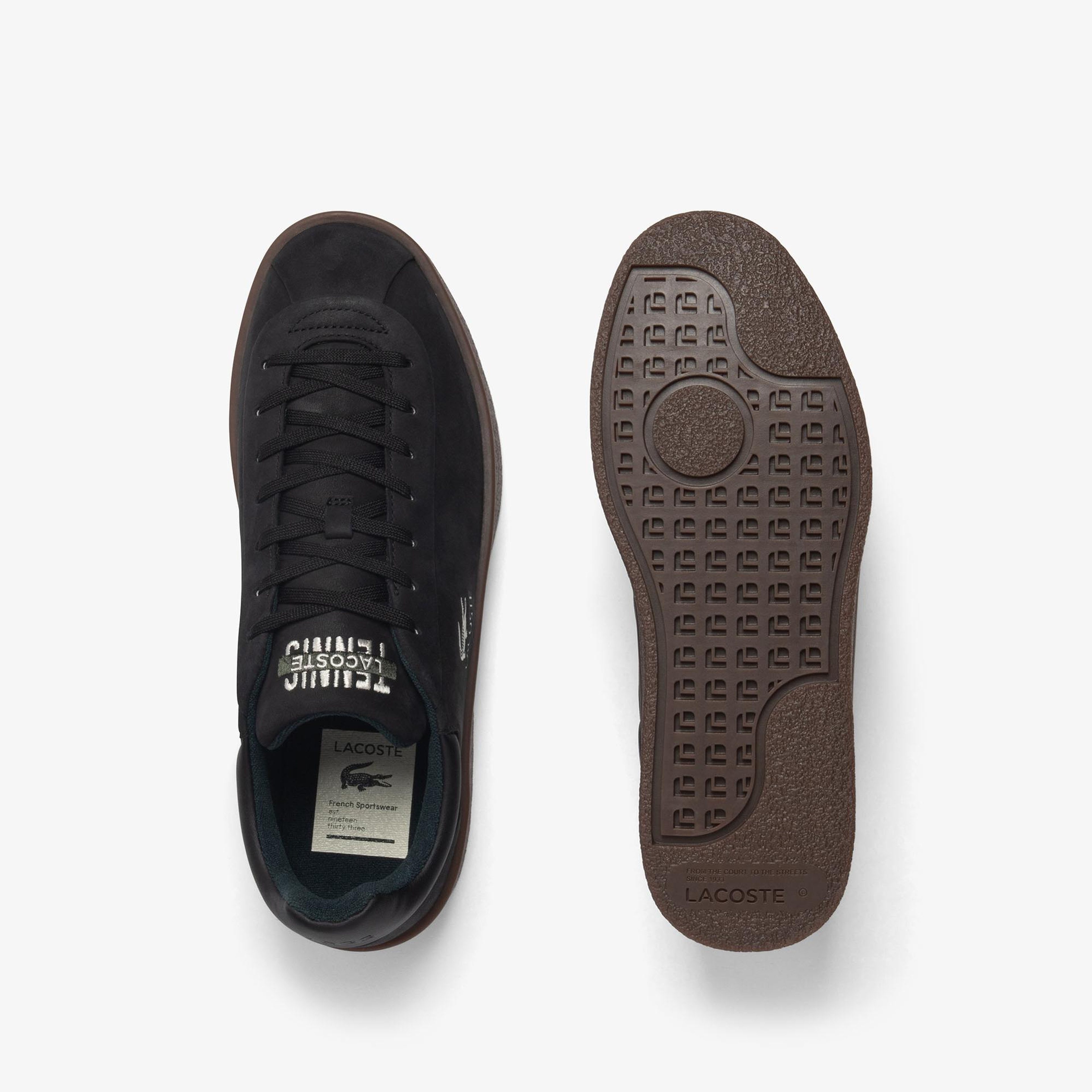 Lacoste Baseshot Premium Erkek Siyah Sneaker