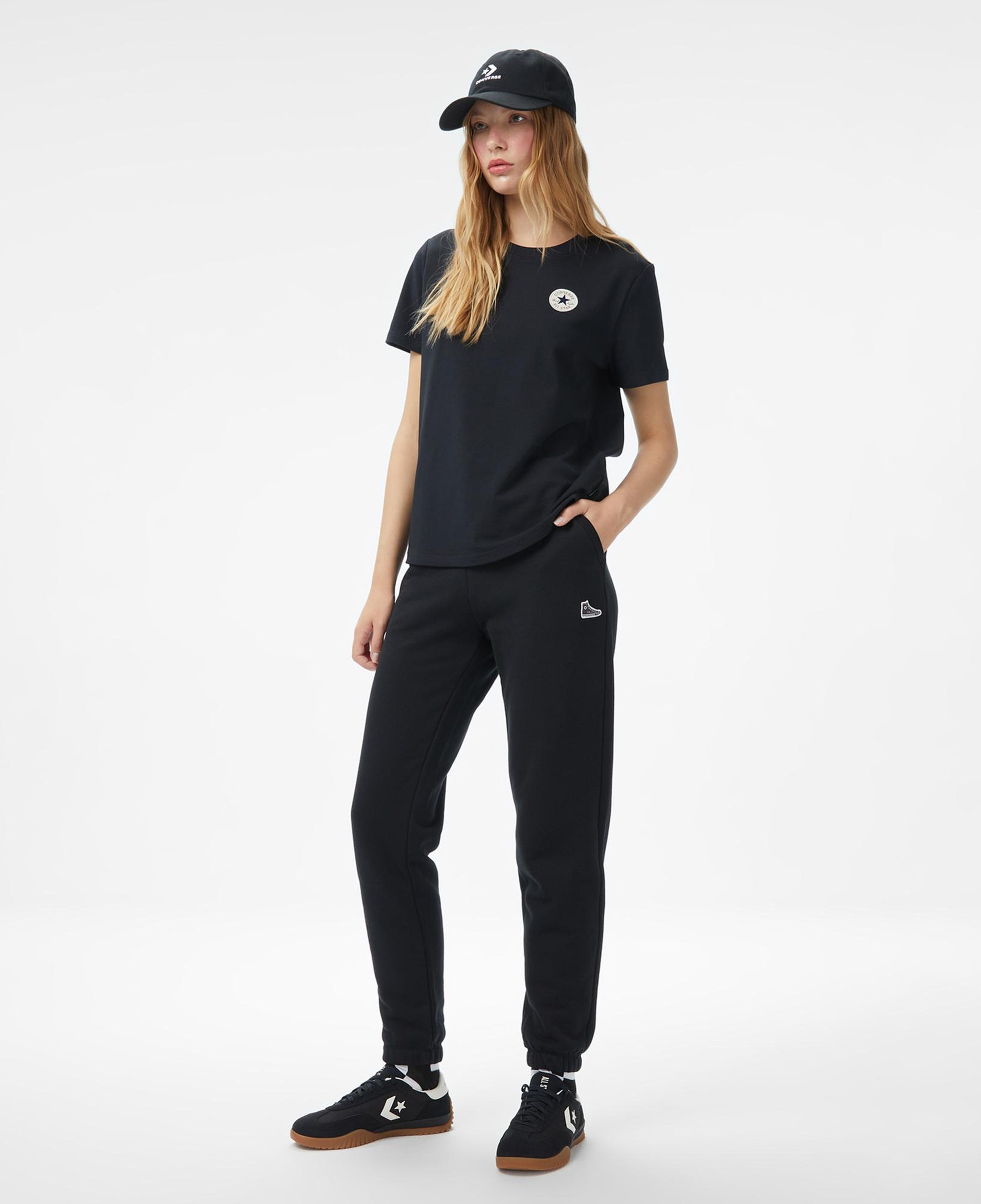 Converse Kadın Siyah Eşofman Altı