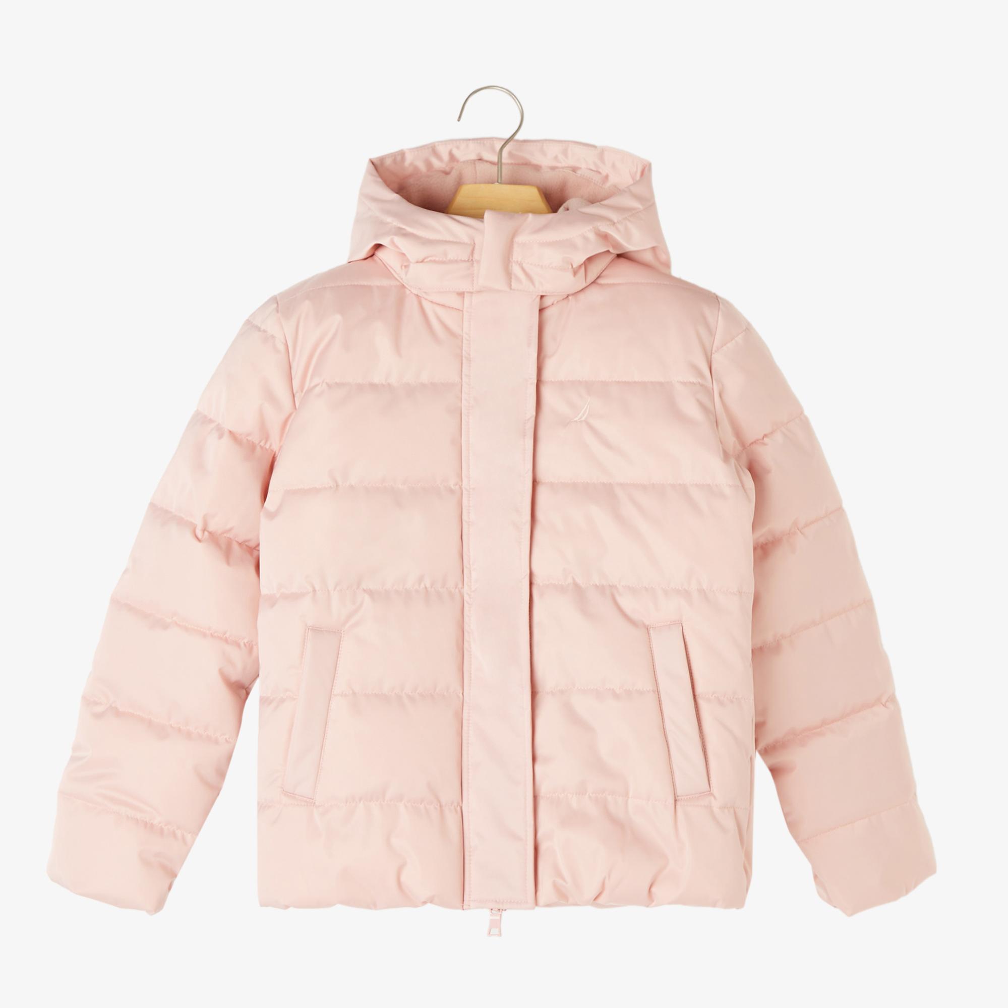 Nautica Kız Çocuk Pembe Kapüşonlu Mont