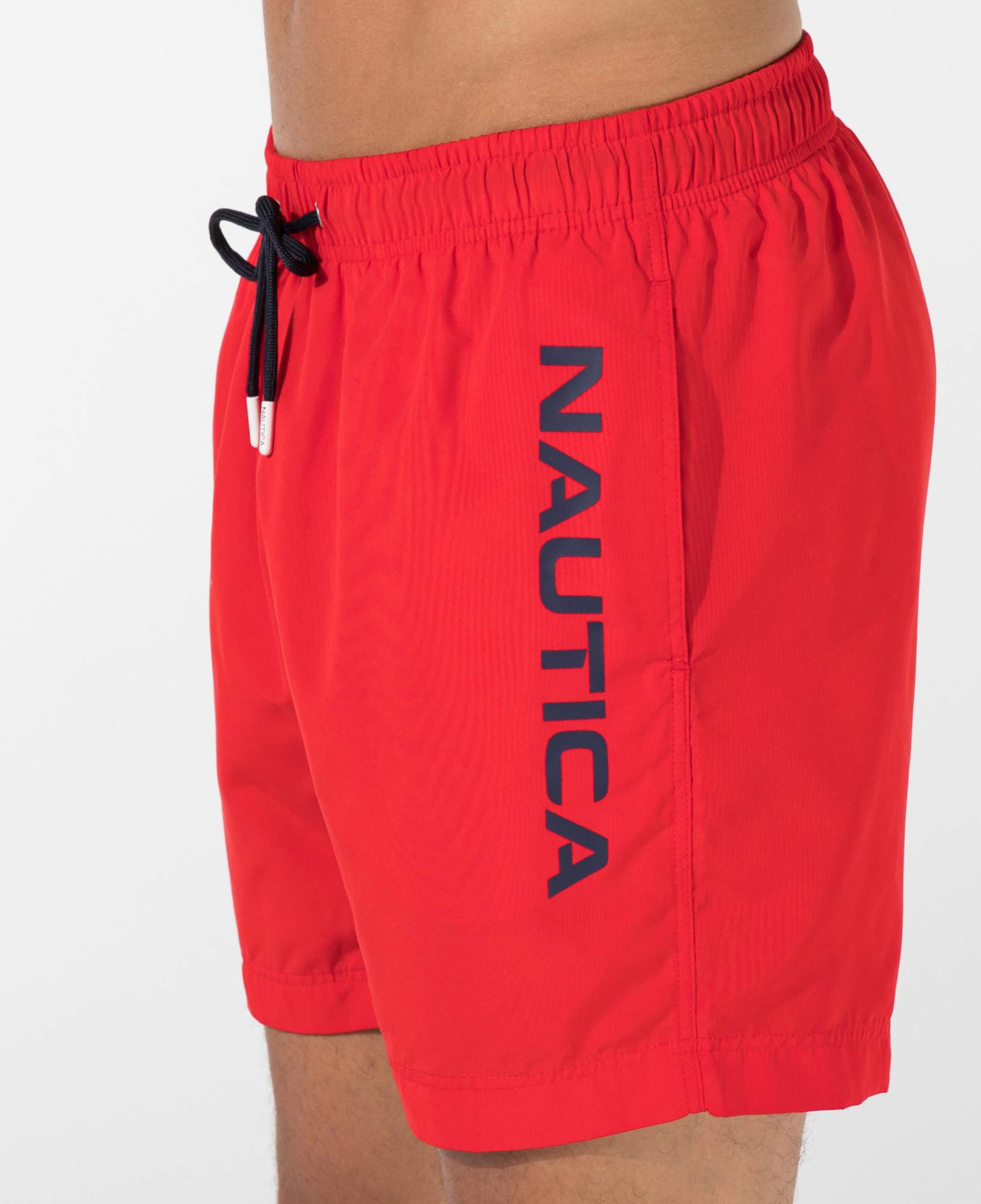 Nautica Erkek Kırmızı Deniz Şortu