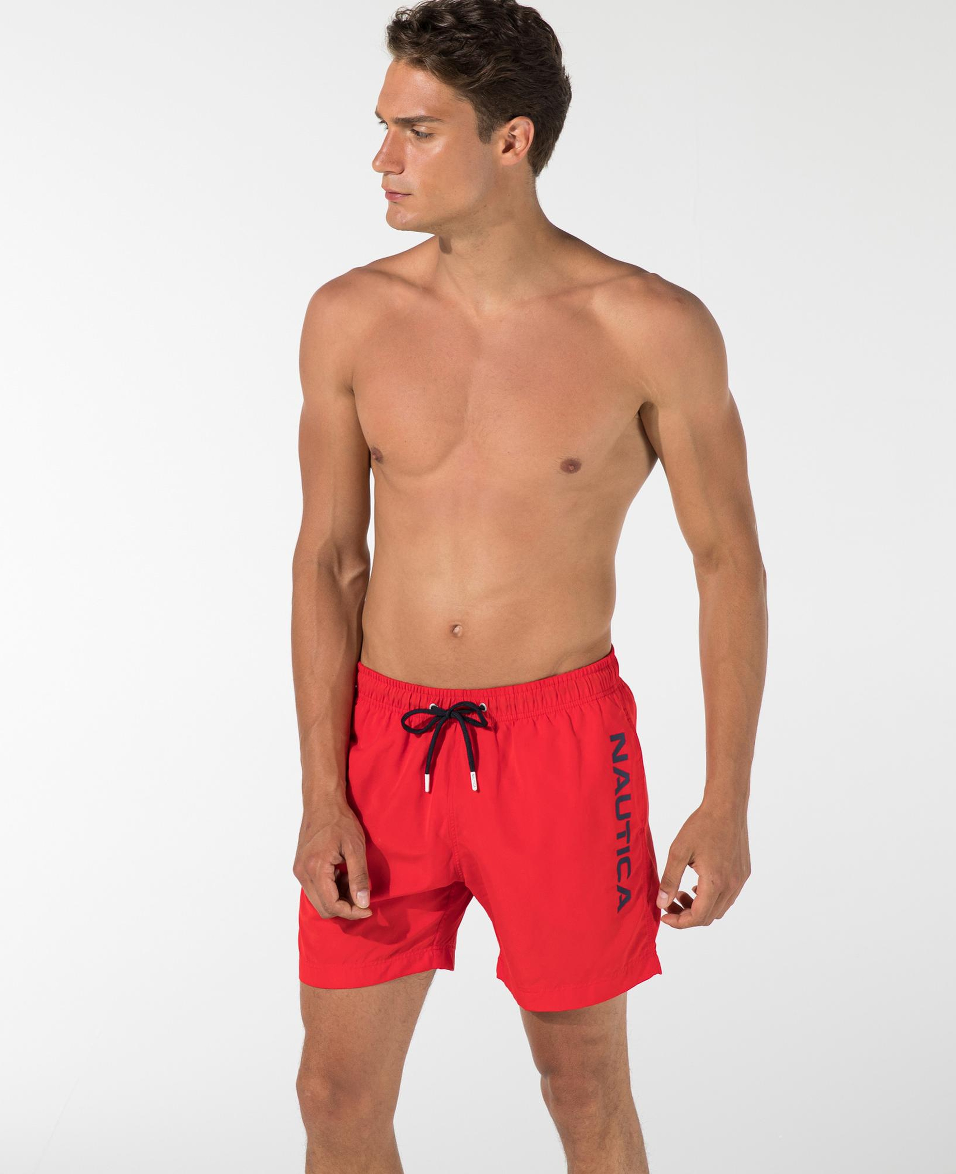 Nautica Erkek Kırmızı Deniz Şortu