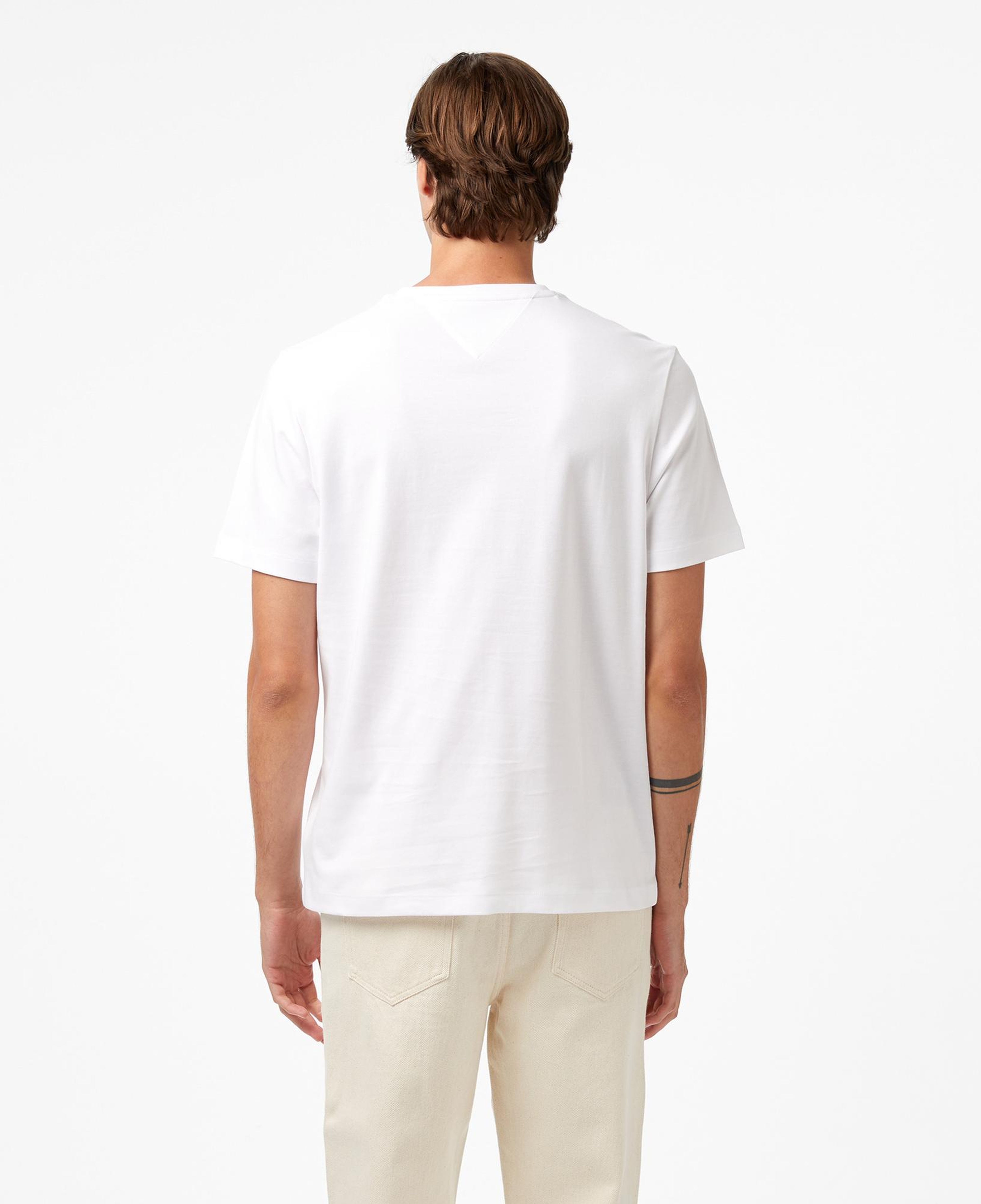 Tommy Hilfiger Elevated Essentials Erkek Beyaz T-Shirt