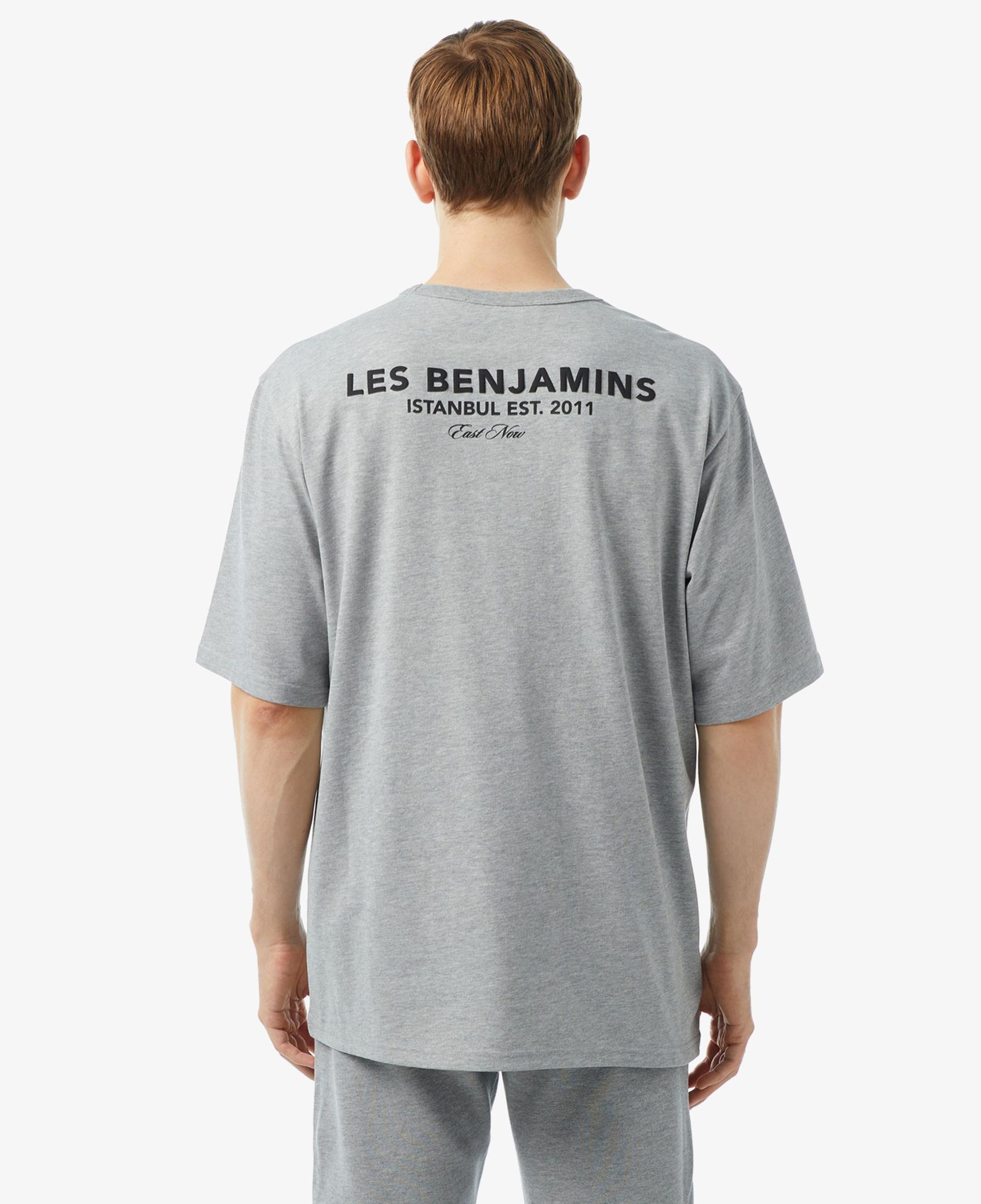 Les Benjamins 412 Erkek Gri T-Shirt