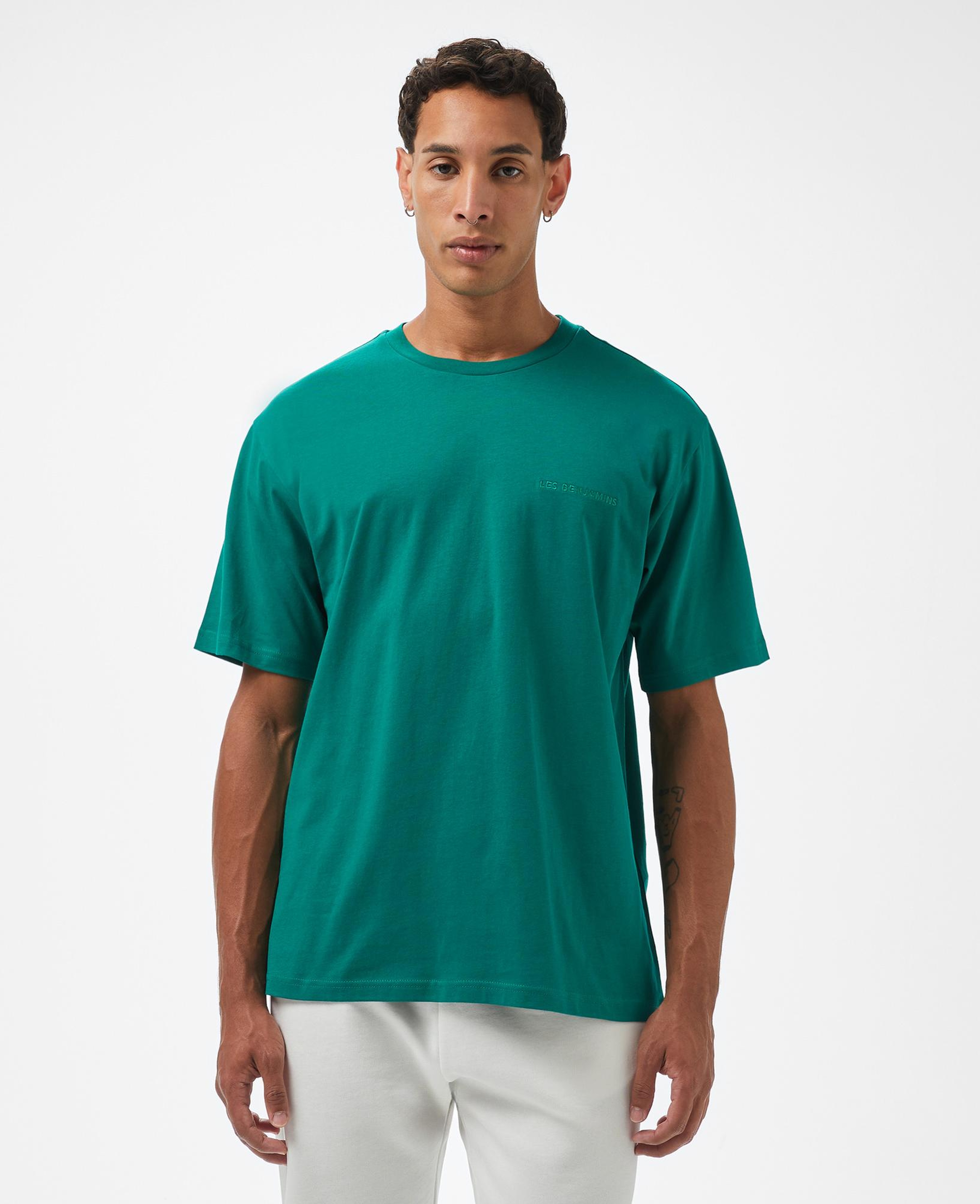 Les Benjamins 305 Erkek Yeşil T-Shirt