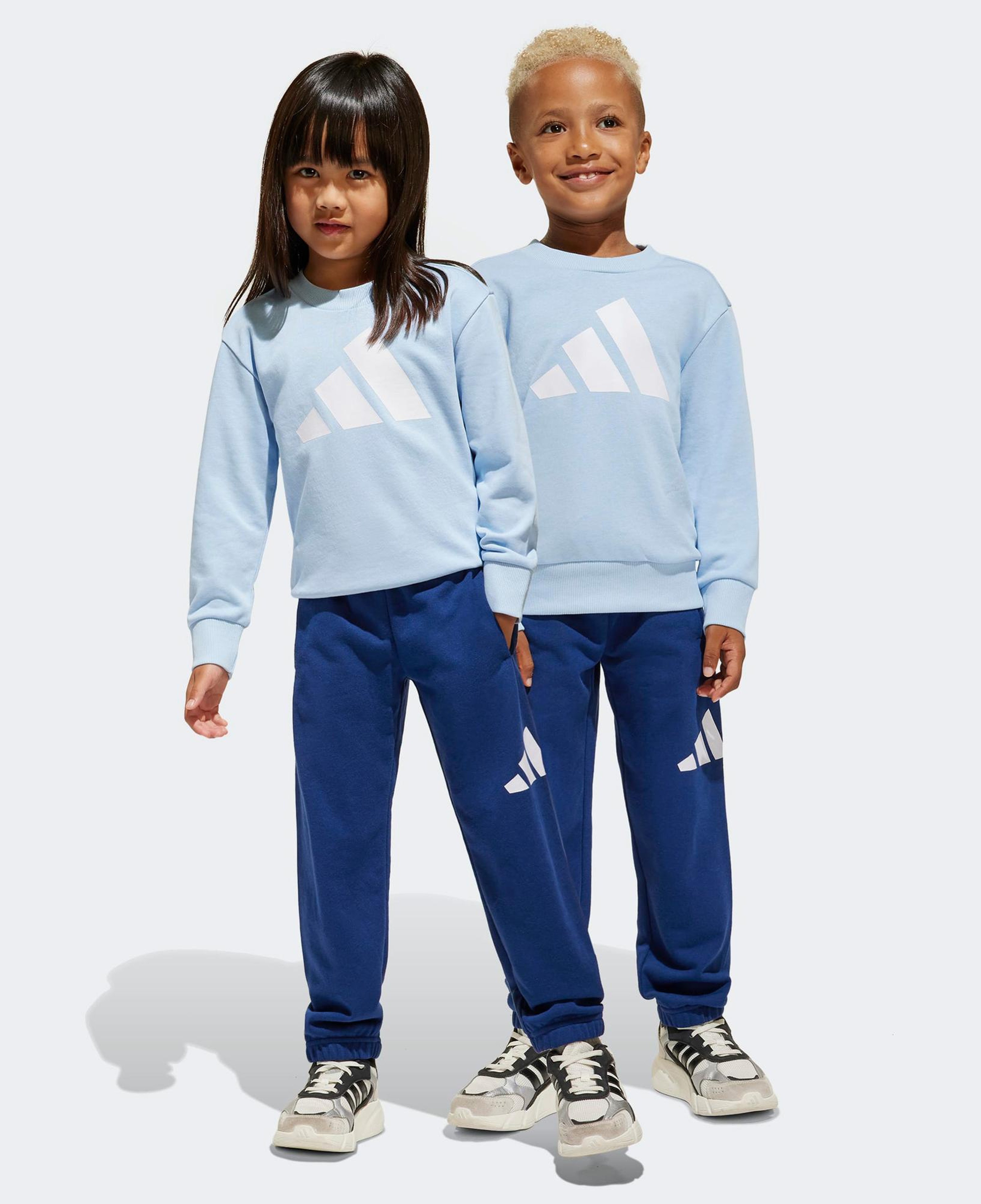 adidas Tracksuit Essentials Çocuk Mavi Eşofman Takımı