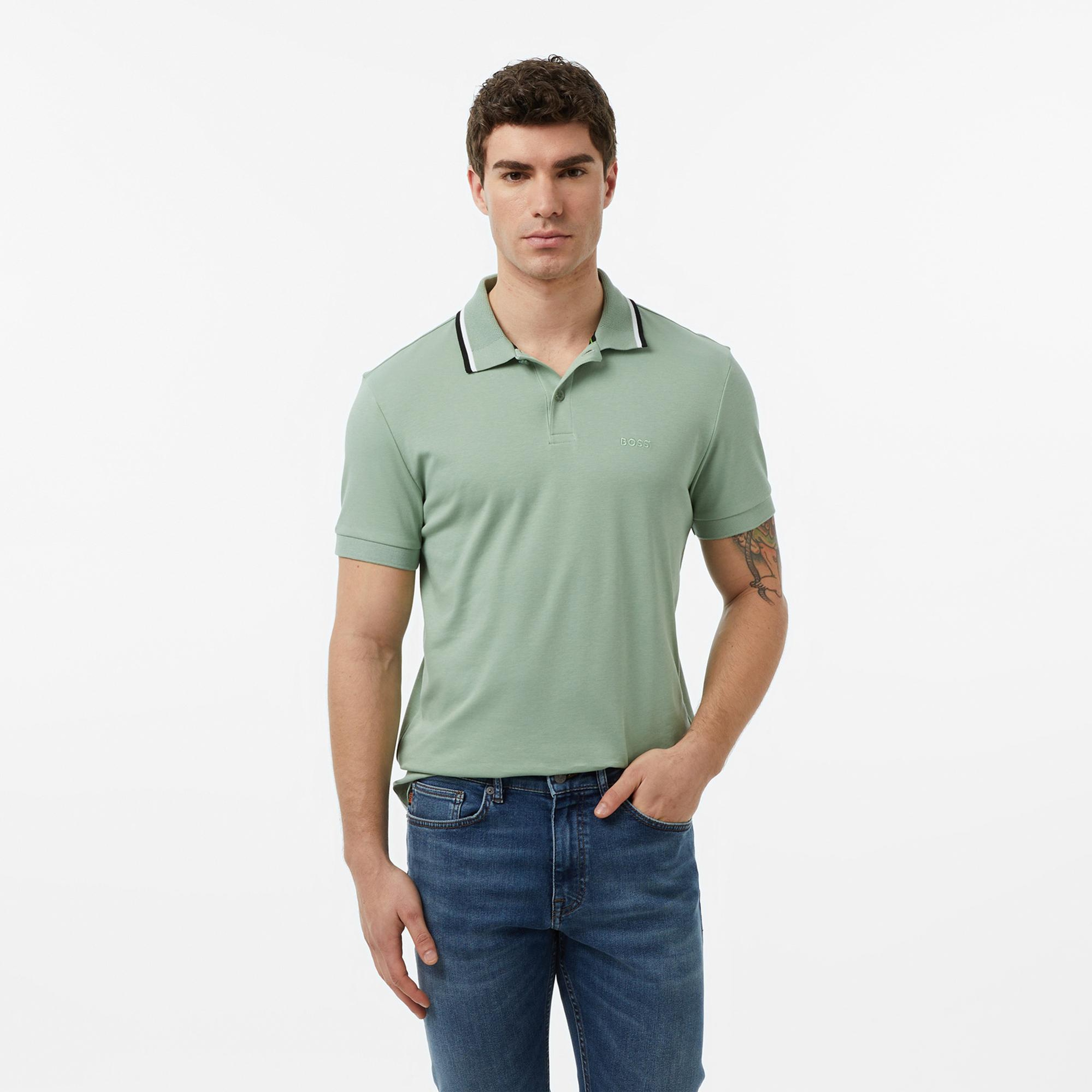 Boss Join Paddy Erkek Yeşil Polo