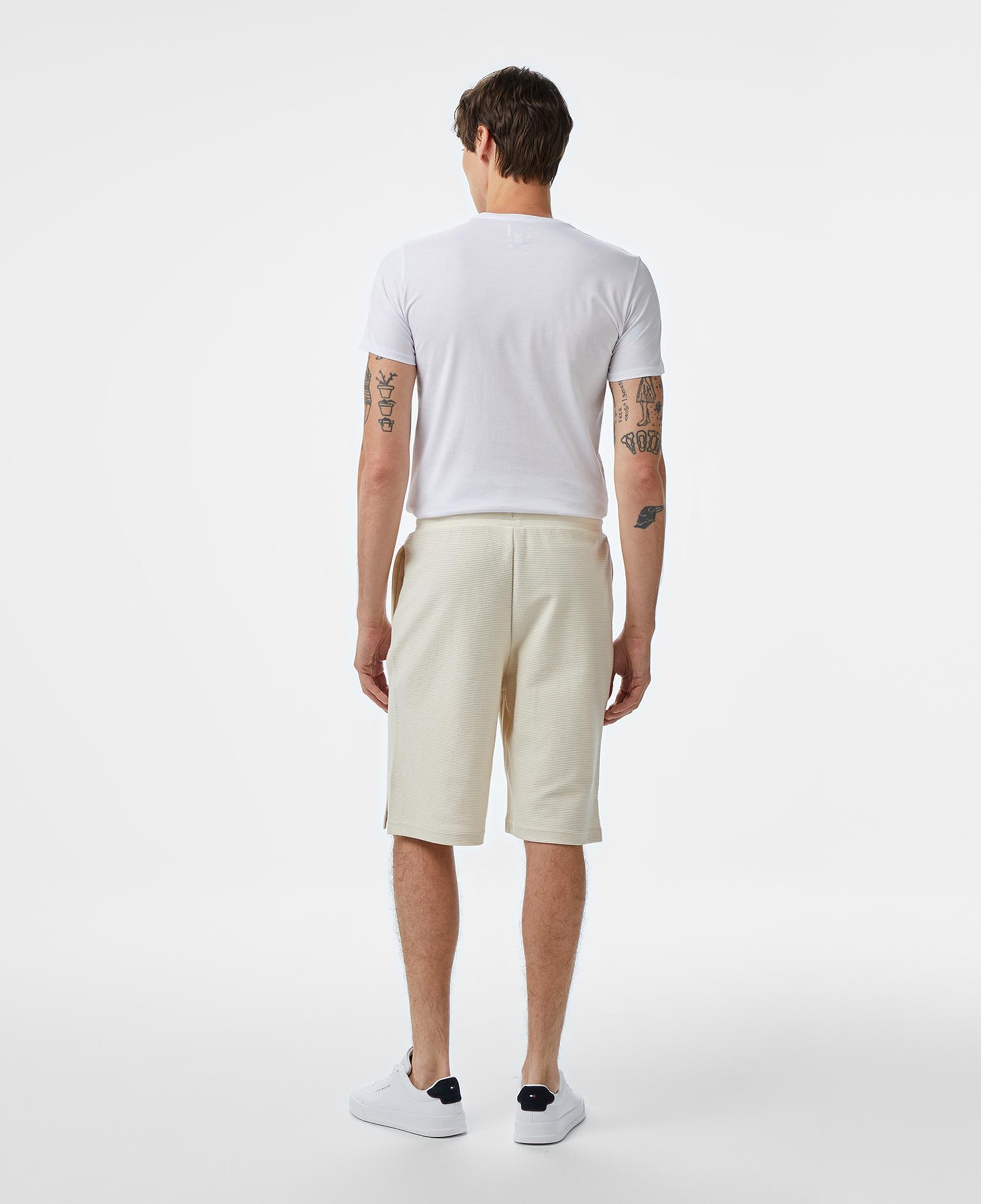 Puma Premium Jacquard Erkek Krem Rengi Şort