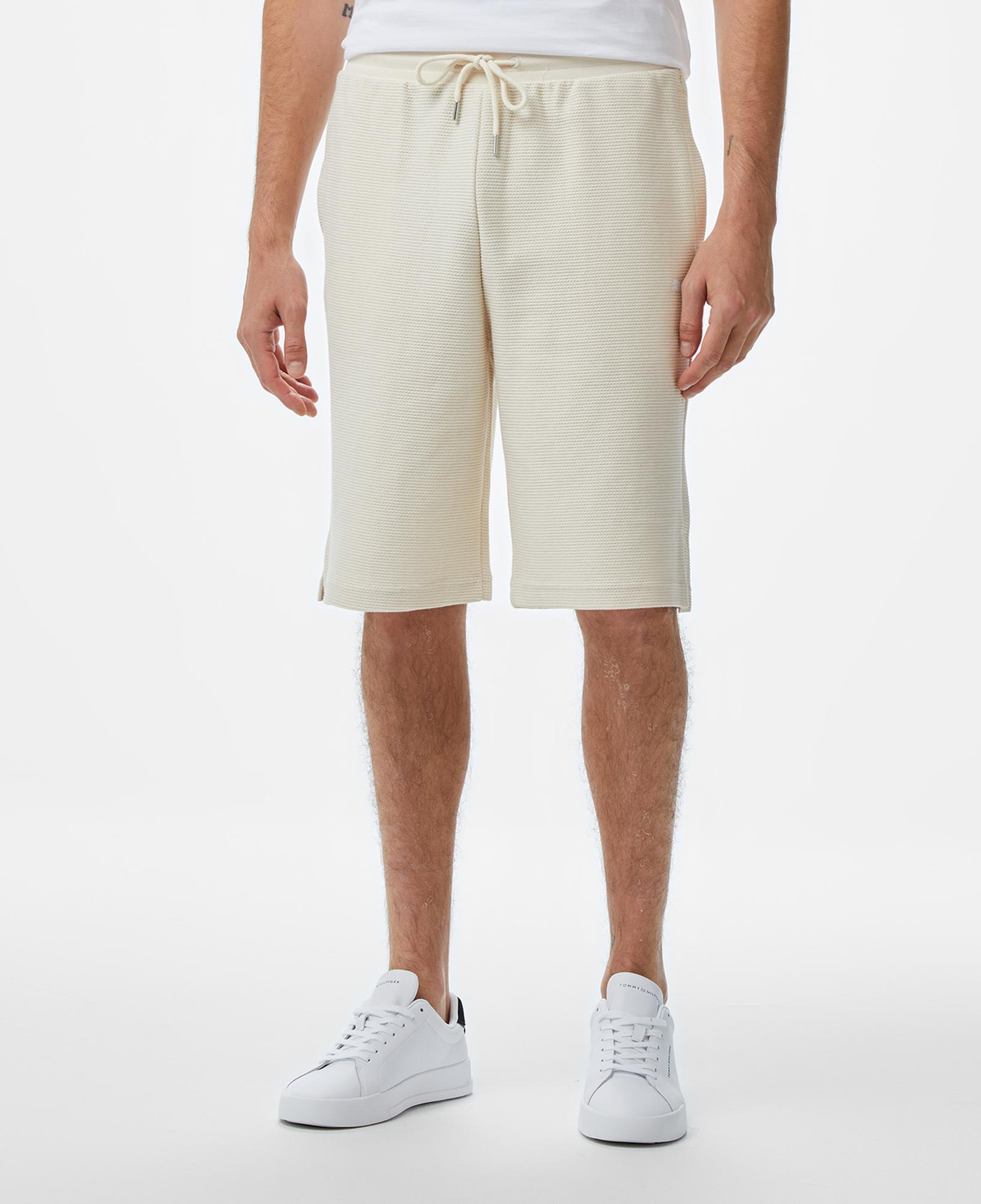 Puma Premium Jacquard Erkek Krem Rengi Şort