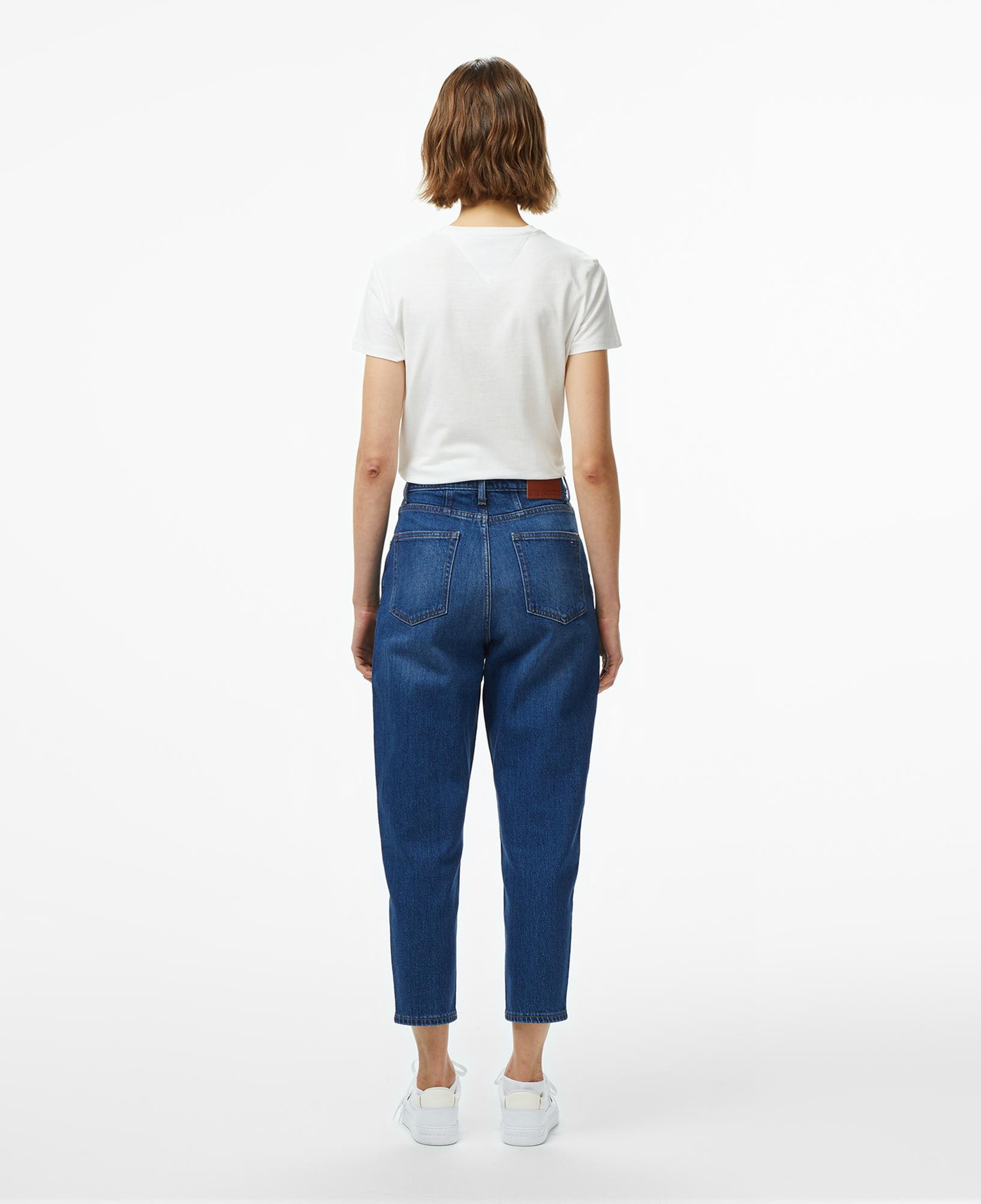 Tommy Jeans Mom Kadın Mavi Jean Pantolon