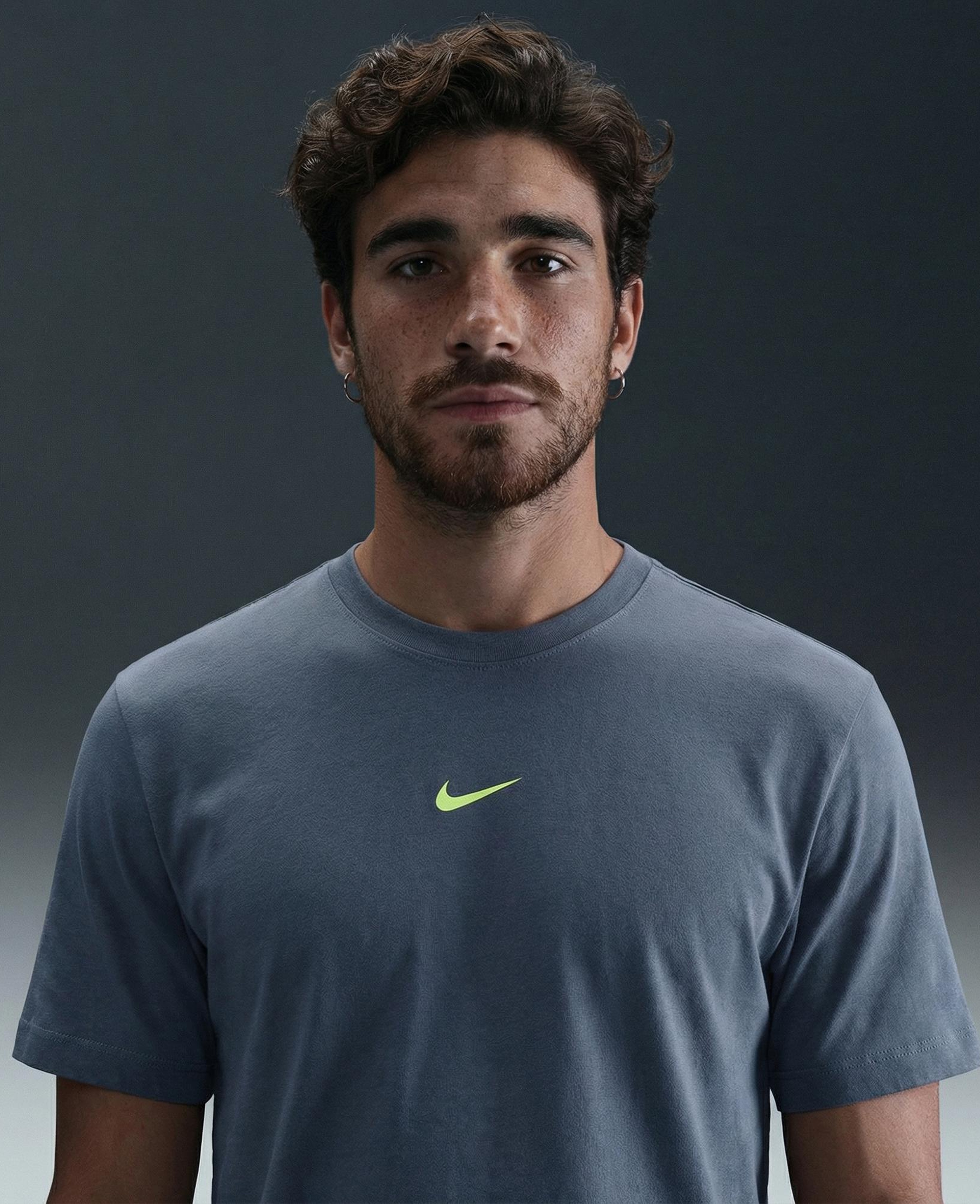 Nike Sportswear Erkek Mavi T-Shirt