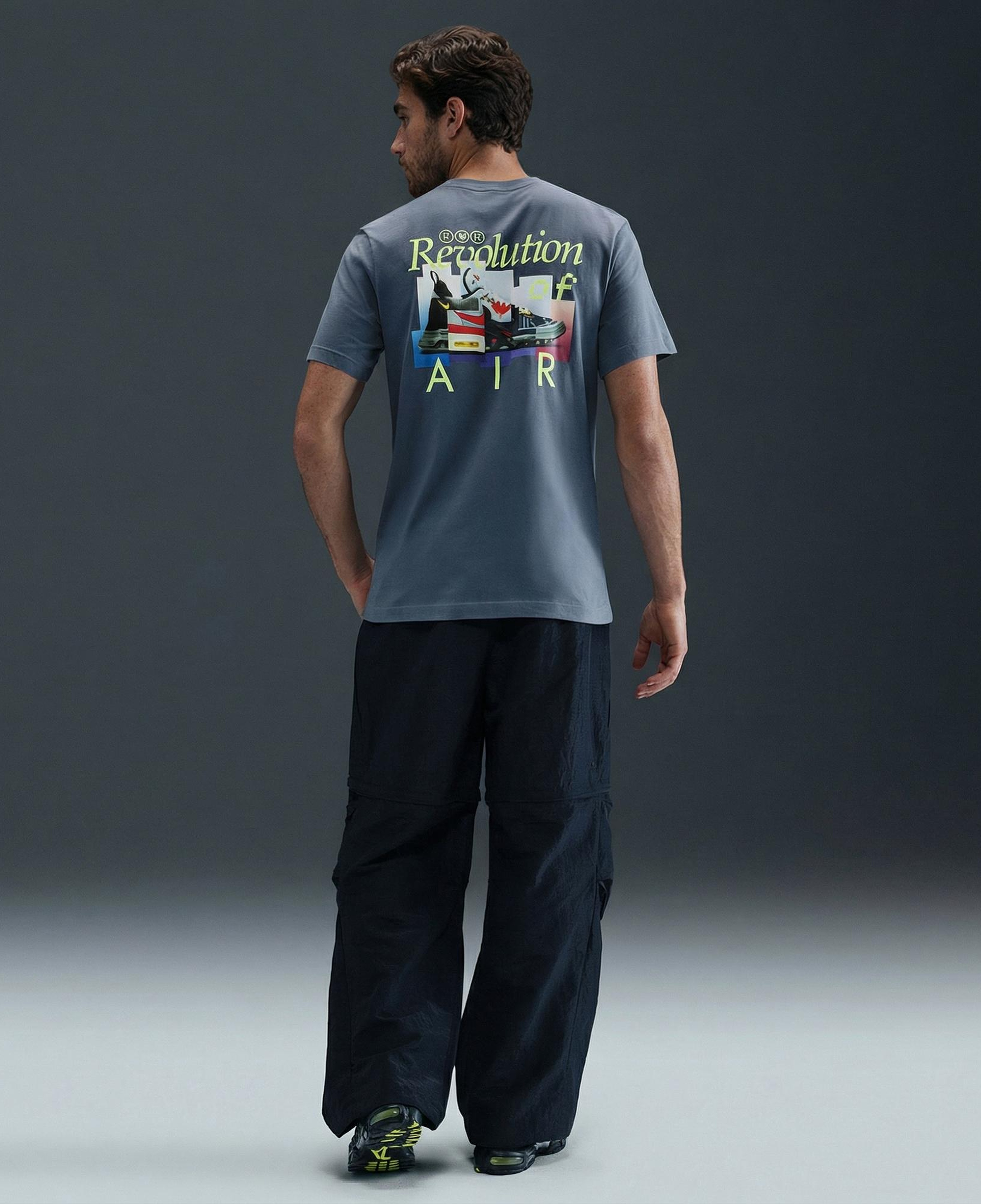 Nike Sportswear Erkek Mavi T-Shirt