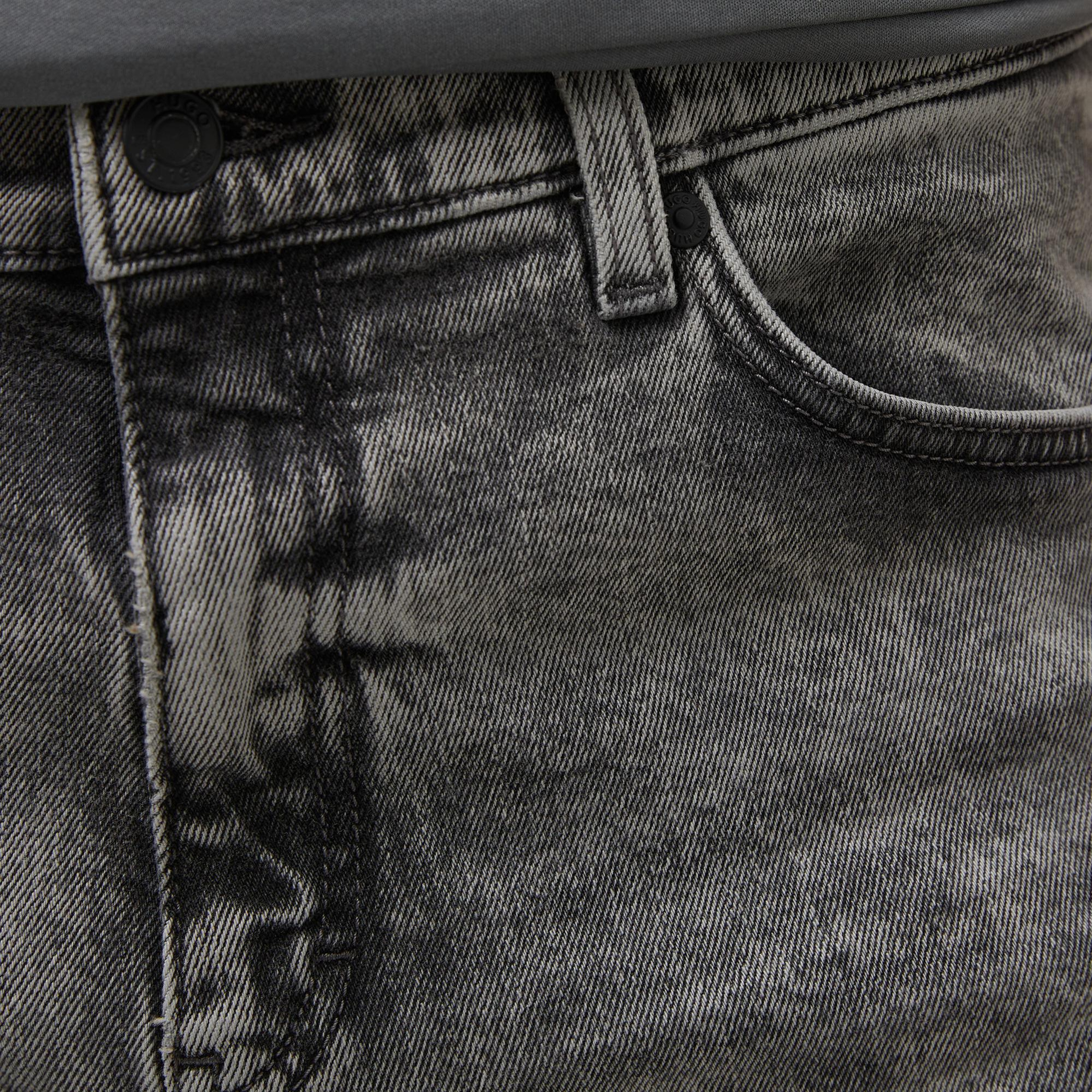 Hugo 708 Erkek Gri Jean