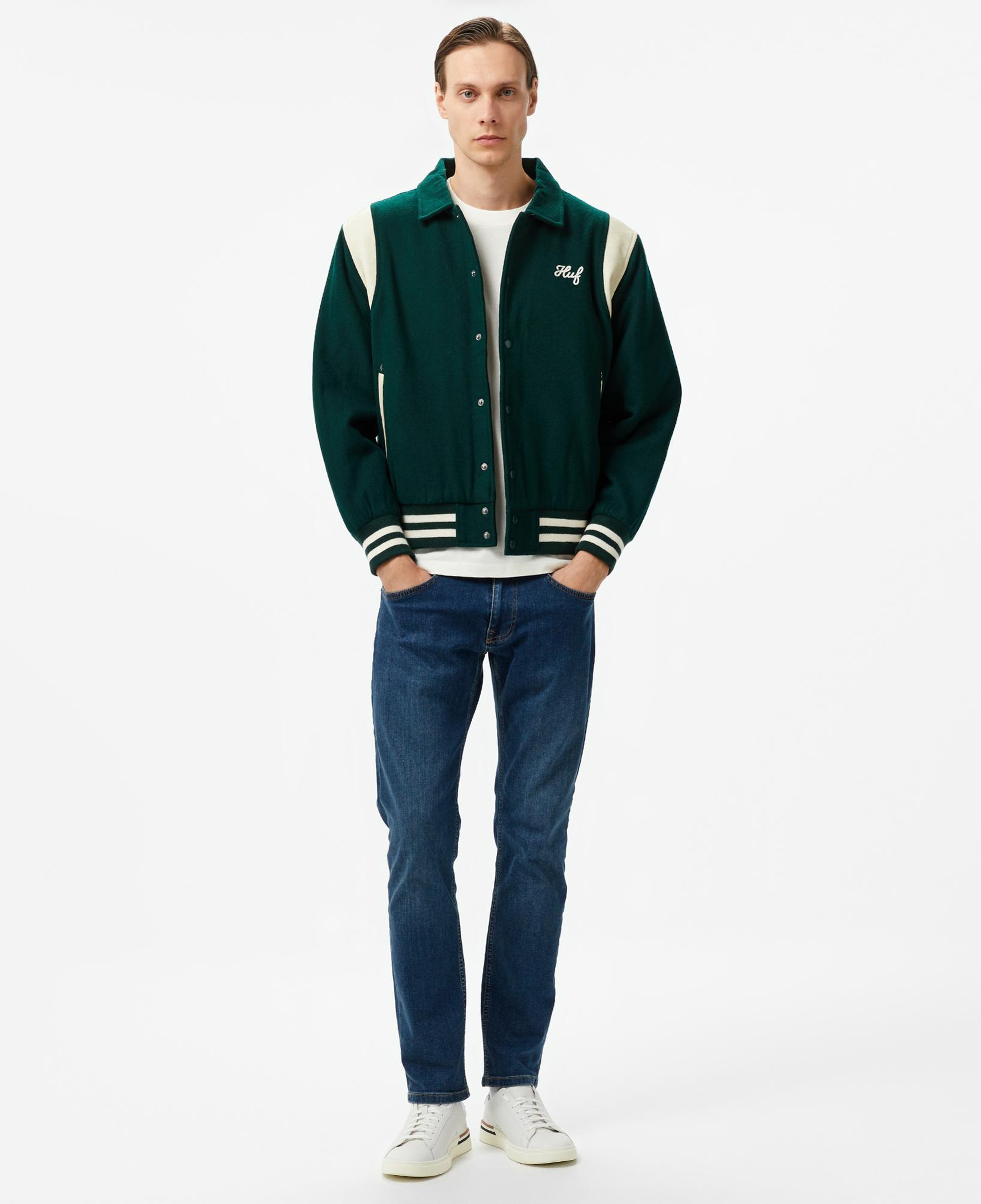 HUF Song Varsity Erkek Yeşil Ceket