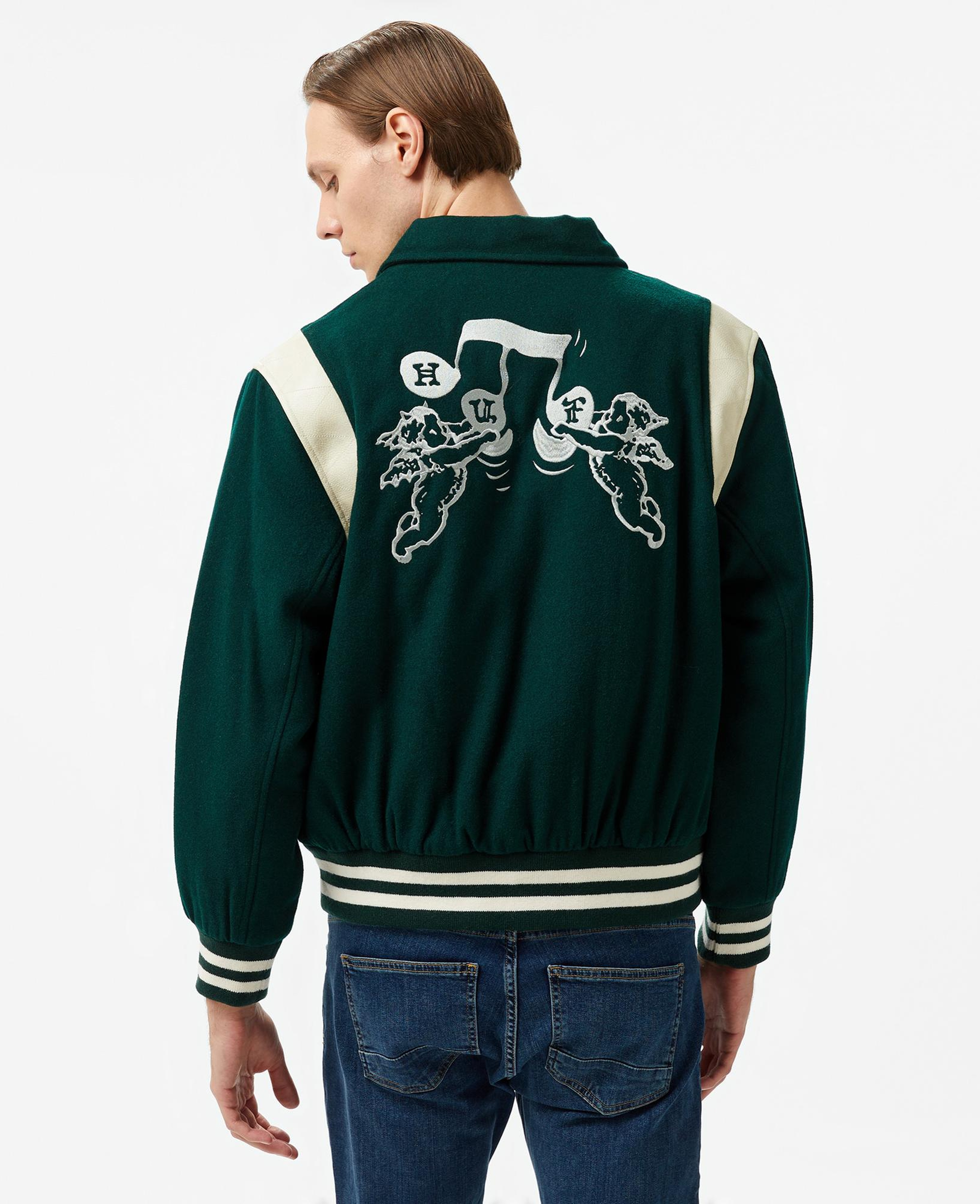 HUF Song Varsity Erkek Yeşil Ceket