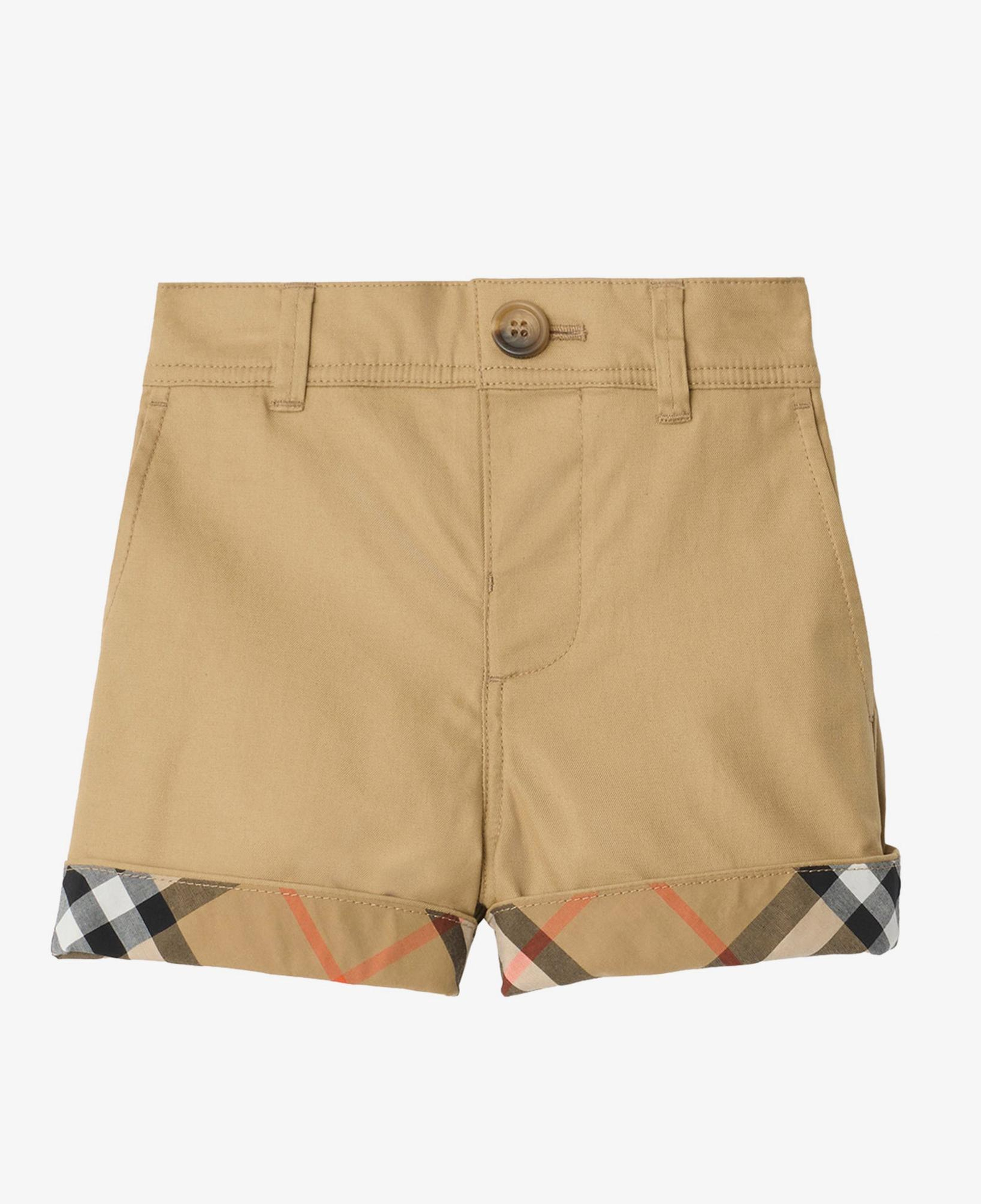 Burberry Oscar Check Çocuk Bej Şort