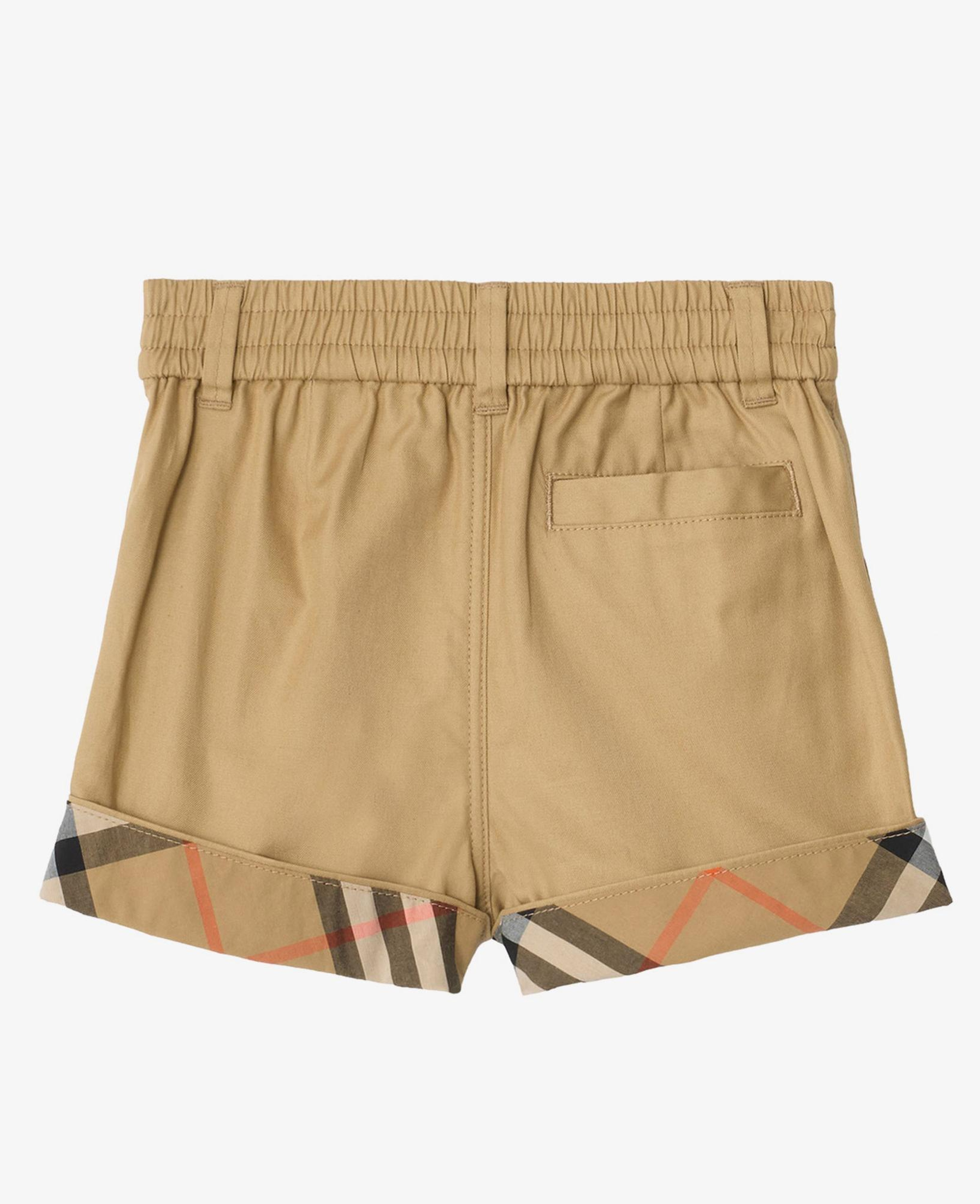 Burberry Oscar Check Çocuk Bej Şort