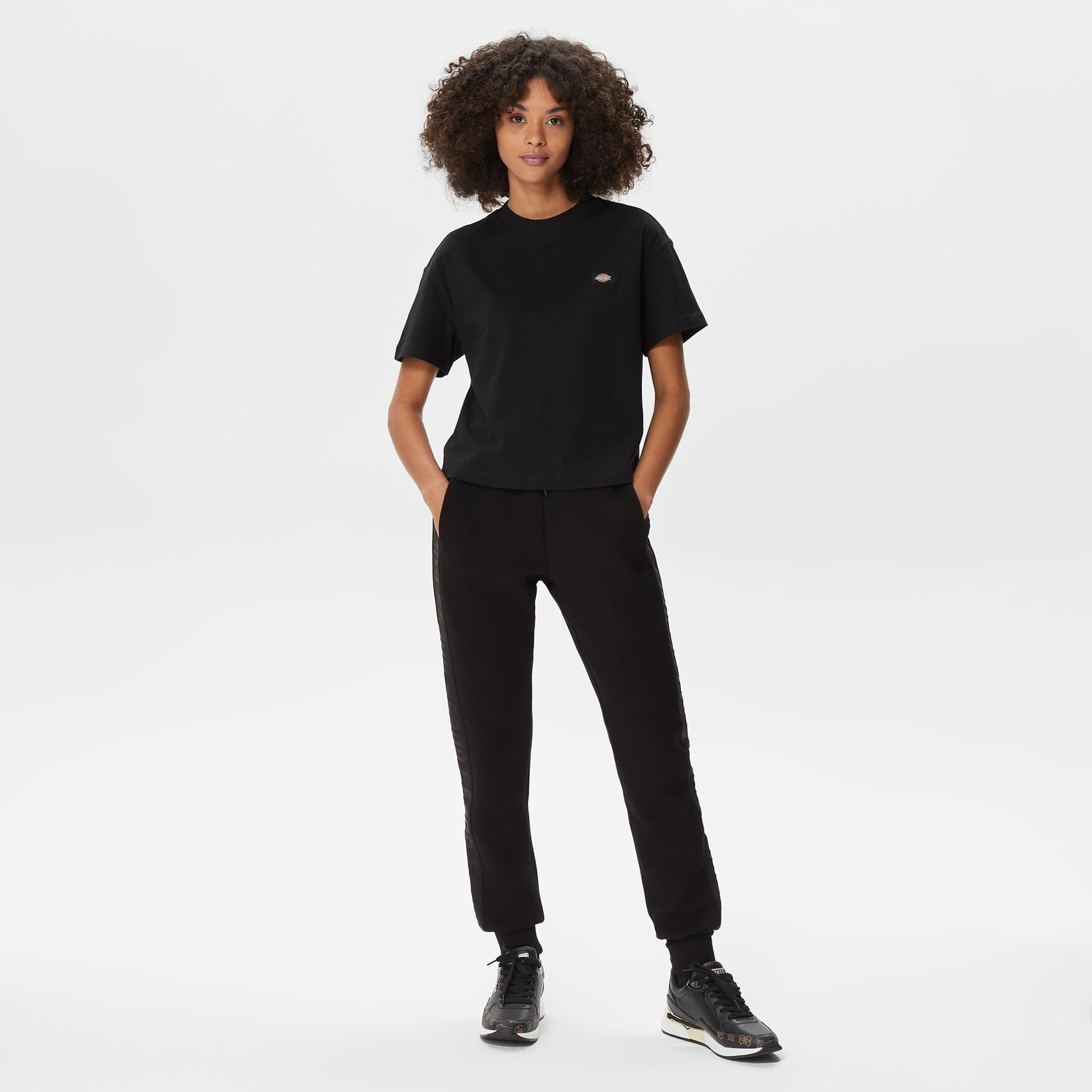 Dickies Oakport Boxy Kadın Siyah T-Shirt