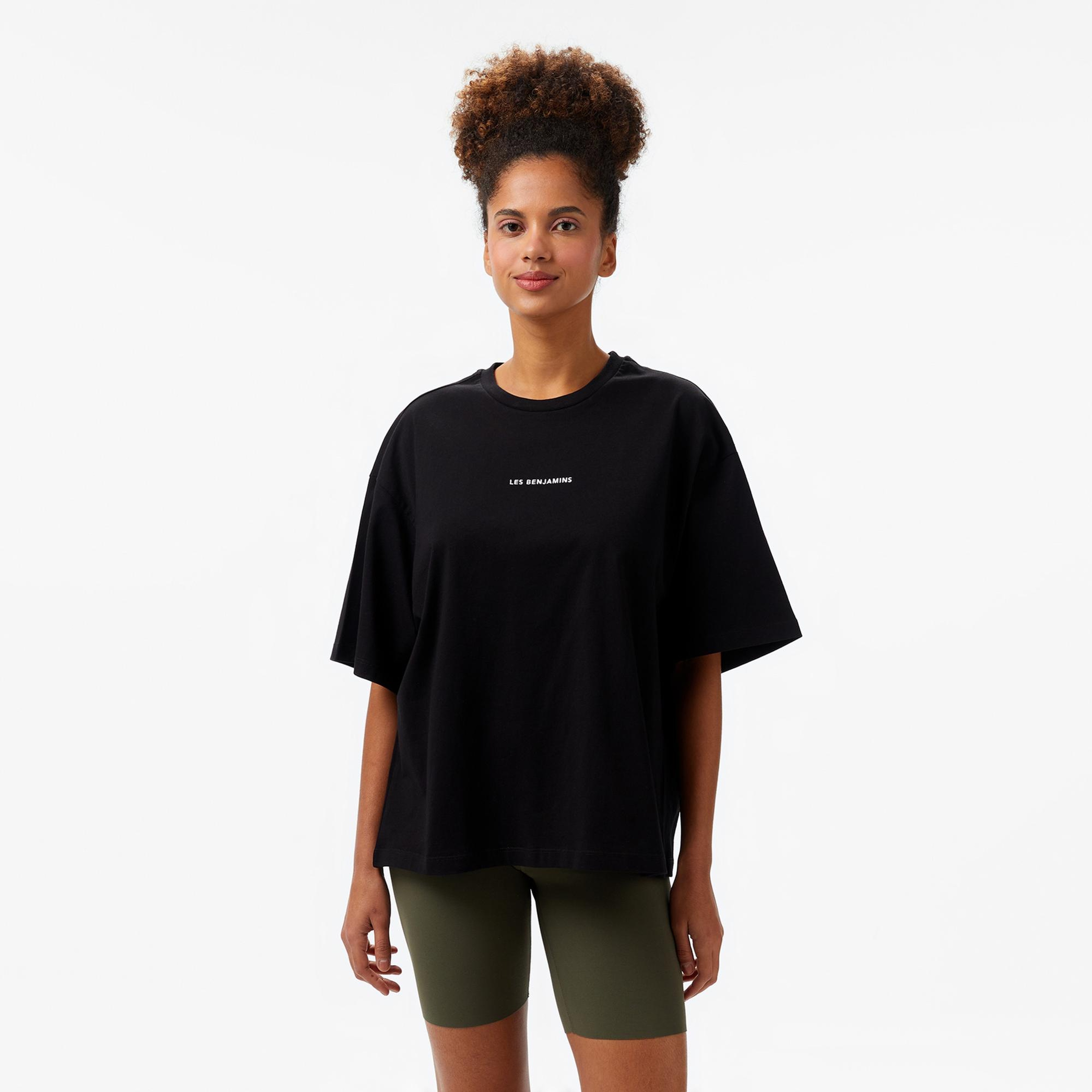 Les Benjamins Essentials Kadın Siyah T-Shirt