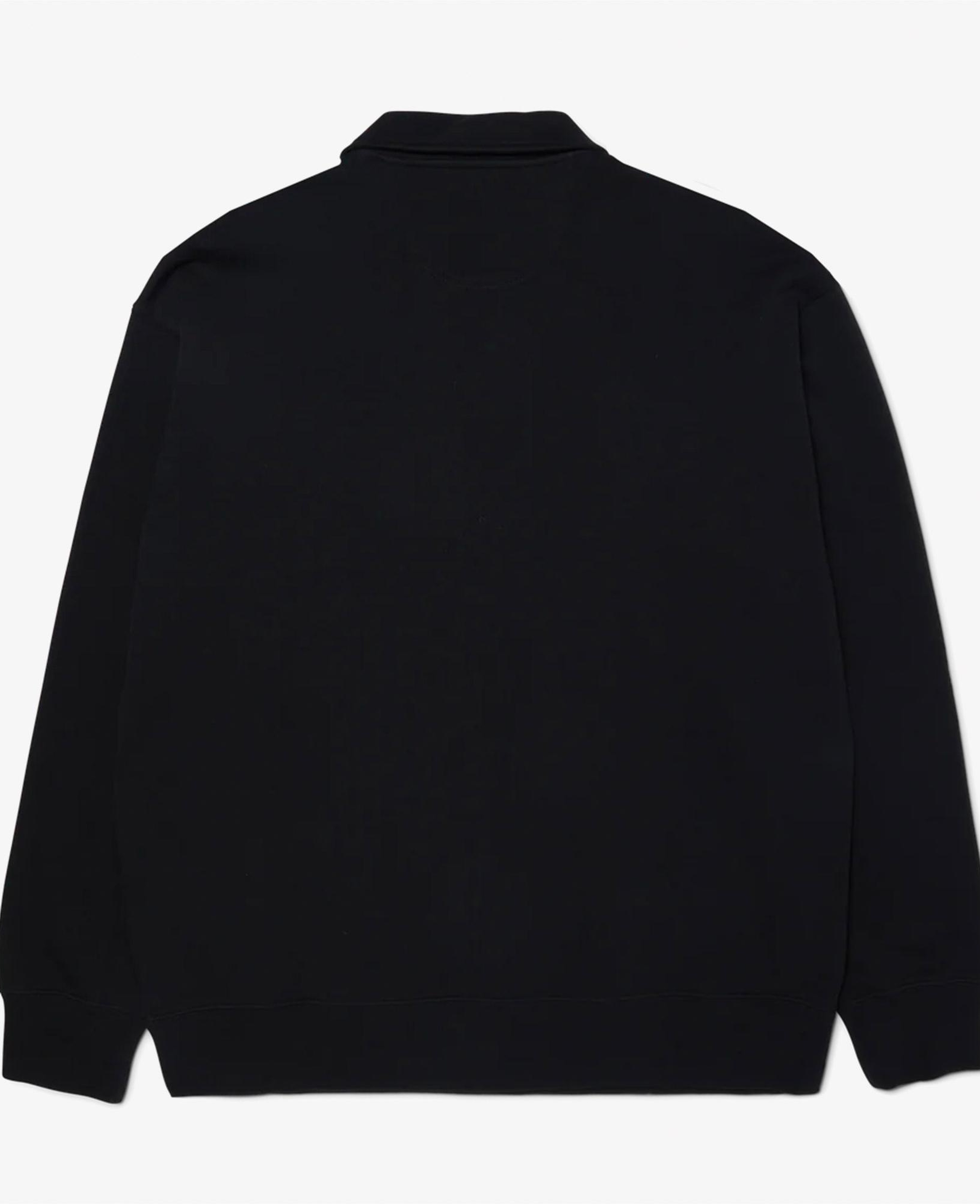 Huf Big Block 1/4 French Terry Zip Erkek Siyah Ceket