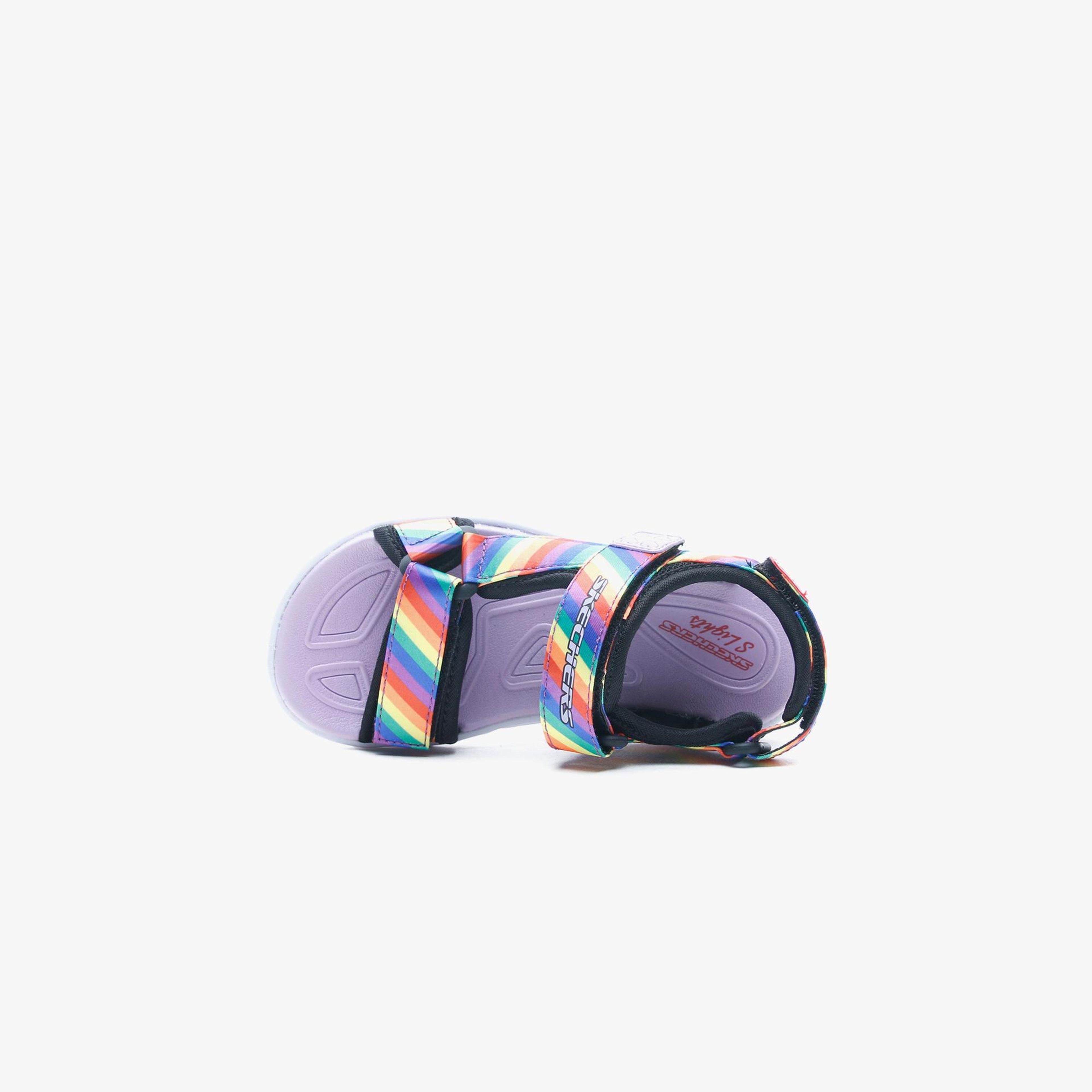 Skechers Hypno Splash - Rainbow Lights Çocuk Işıklı Renkli Sandalet