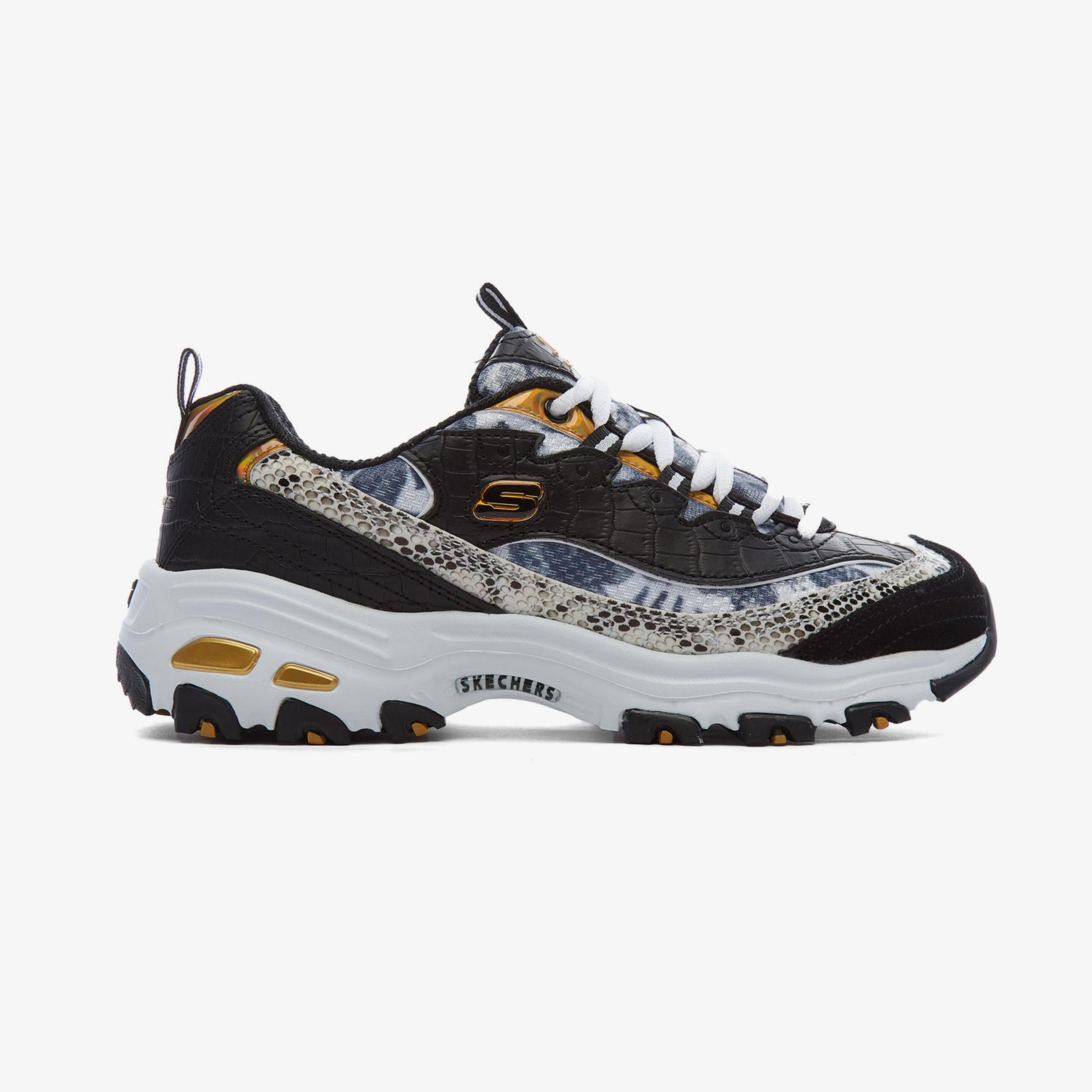 Skechers D'Lıtes Runway Ready Kadın Siyah Spor Ayakkabı