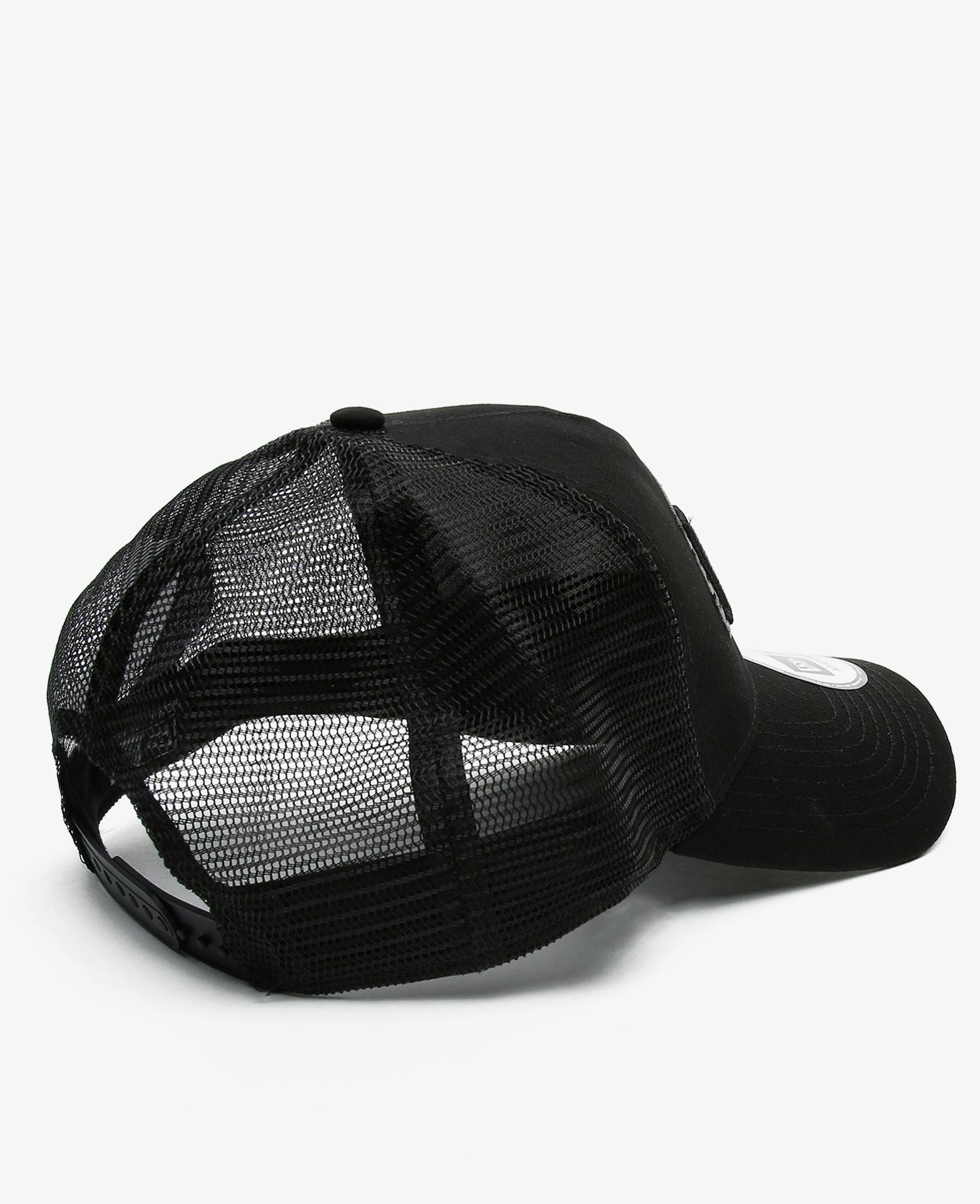 New Era Bob Team Logo 9Forty AF Trckr Loslak Unisex Siyah Şapka