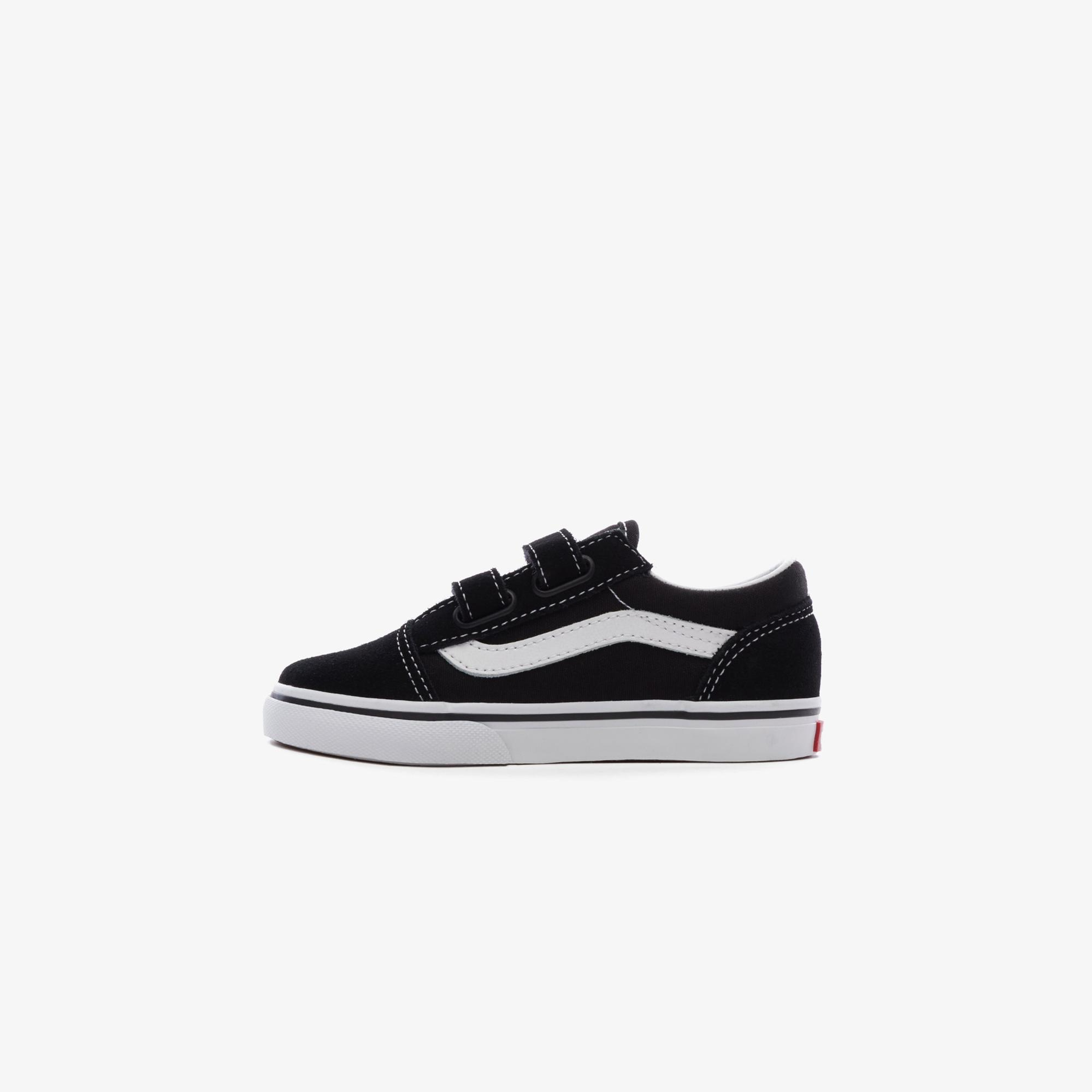 Vans Old Skool V Bebek Siyah Sneaker