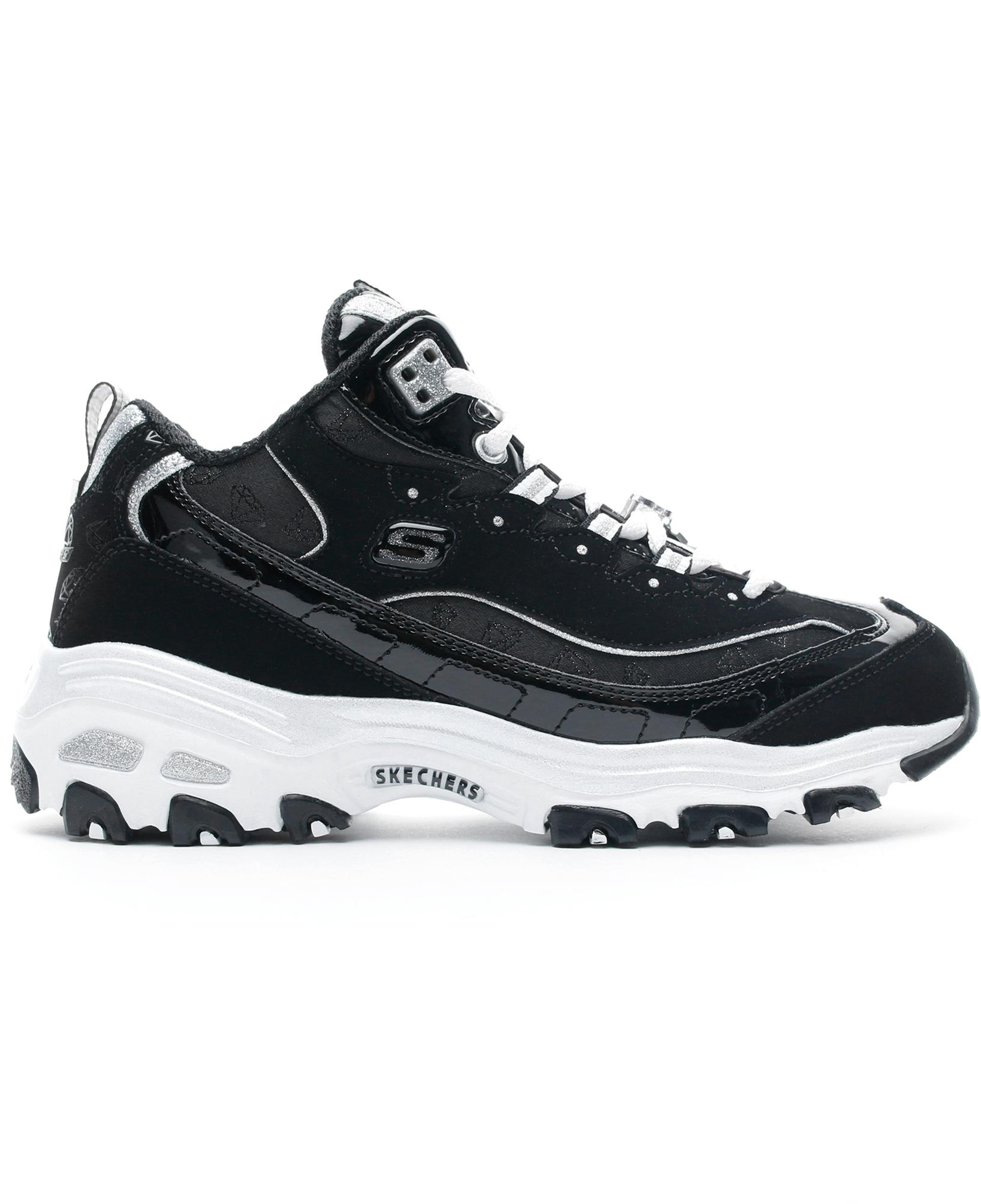 Skechers D'Lites-Style Revamp Siyah Kadın Spor Ayakkabı