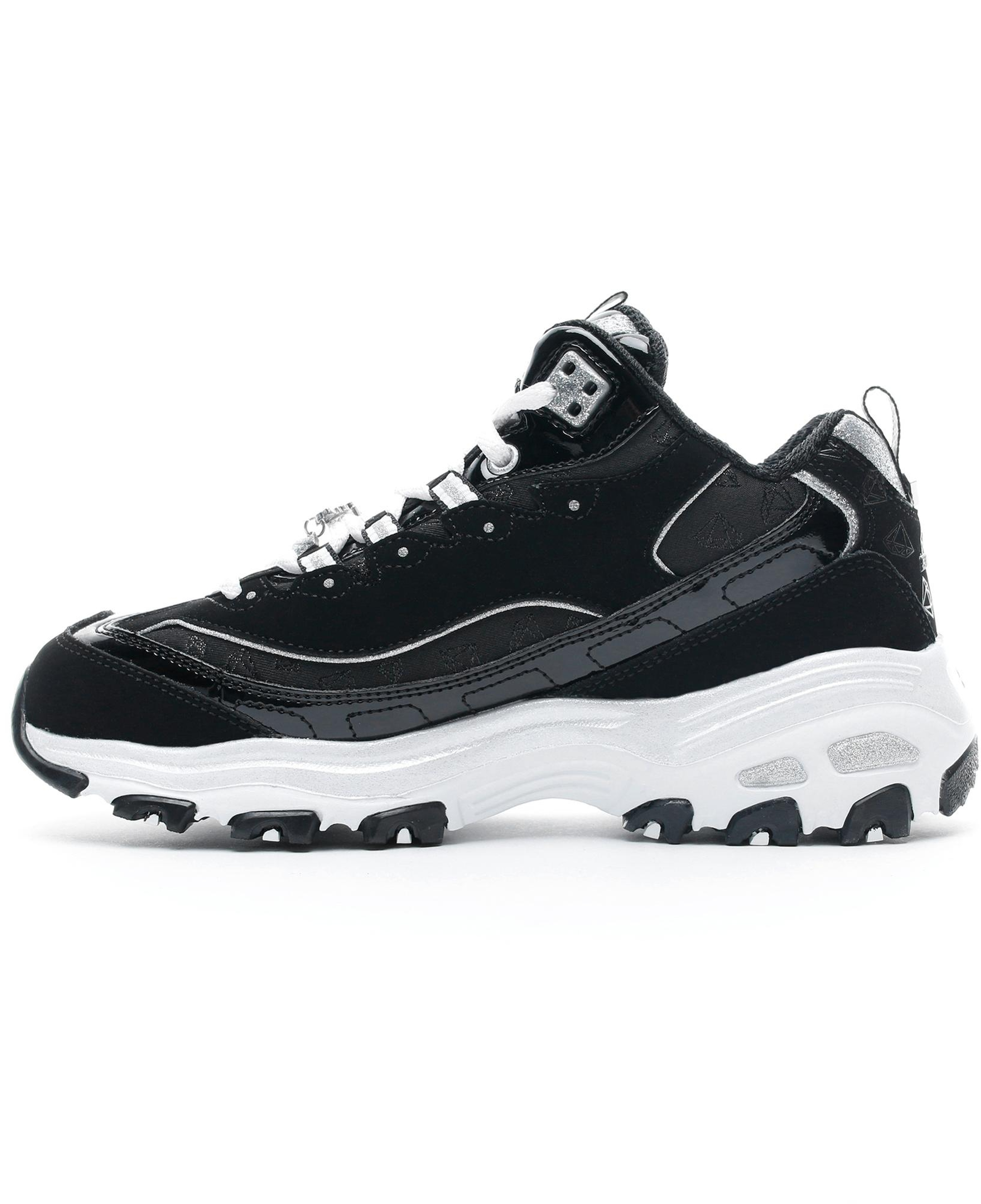 Skechers D'Lites-Style Revamp Siyah Kadın Spor Ayakkabı