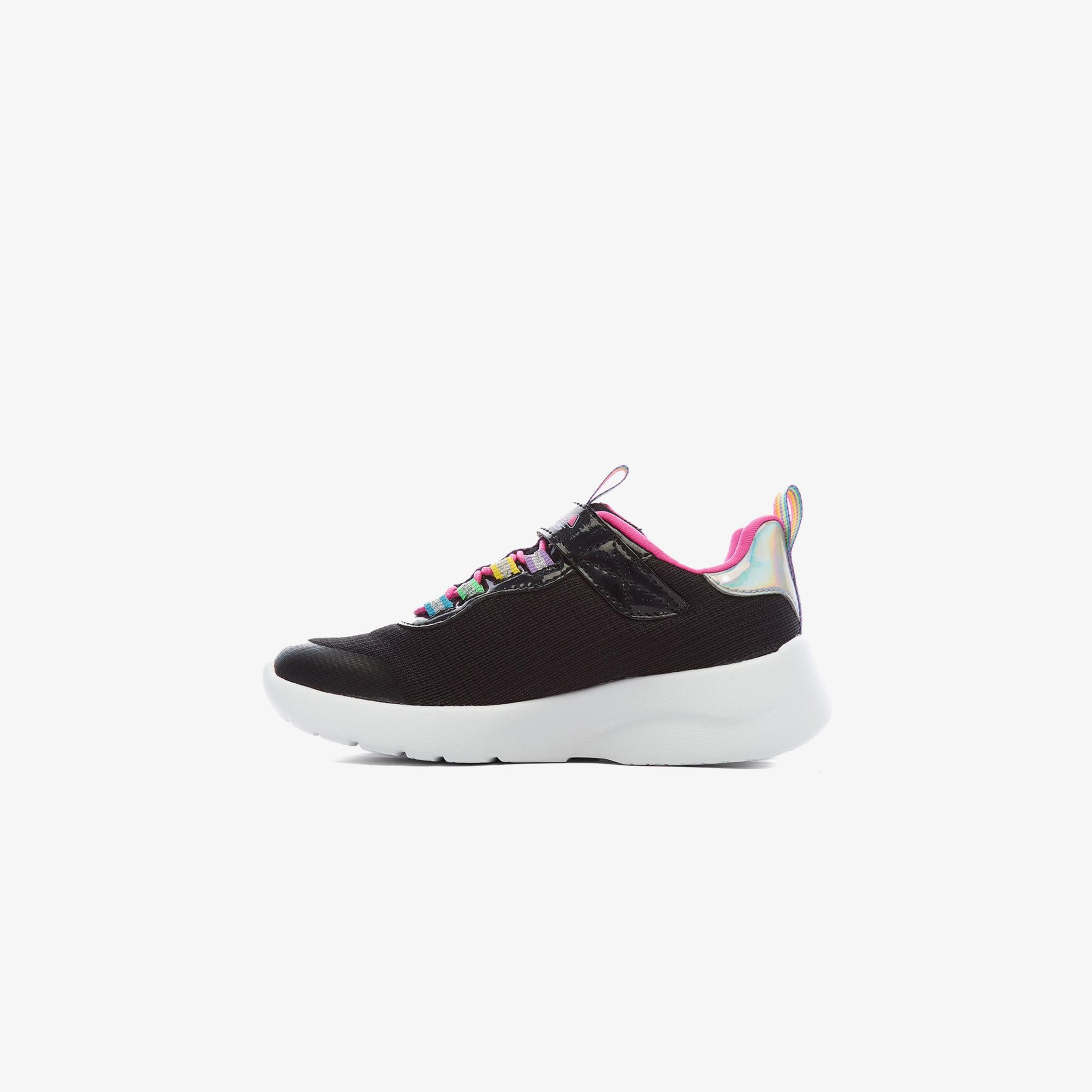Skechers Dynamight 2.0-Rockin' Rainbow Çocuk Siyah Spor Ayakkabı