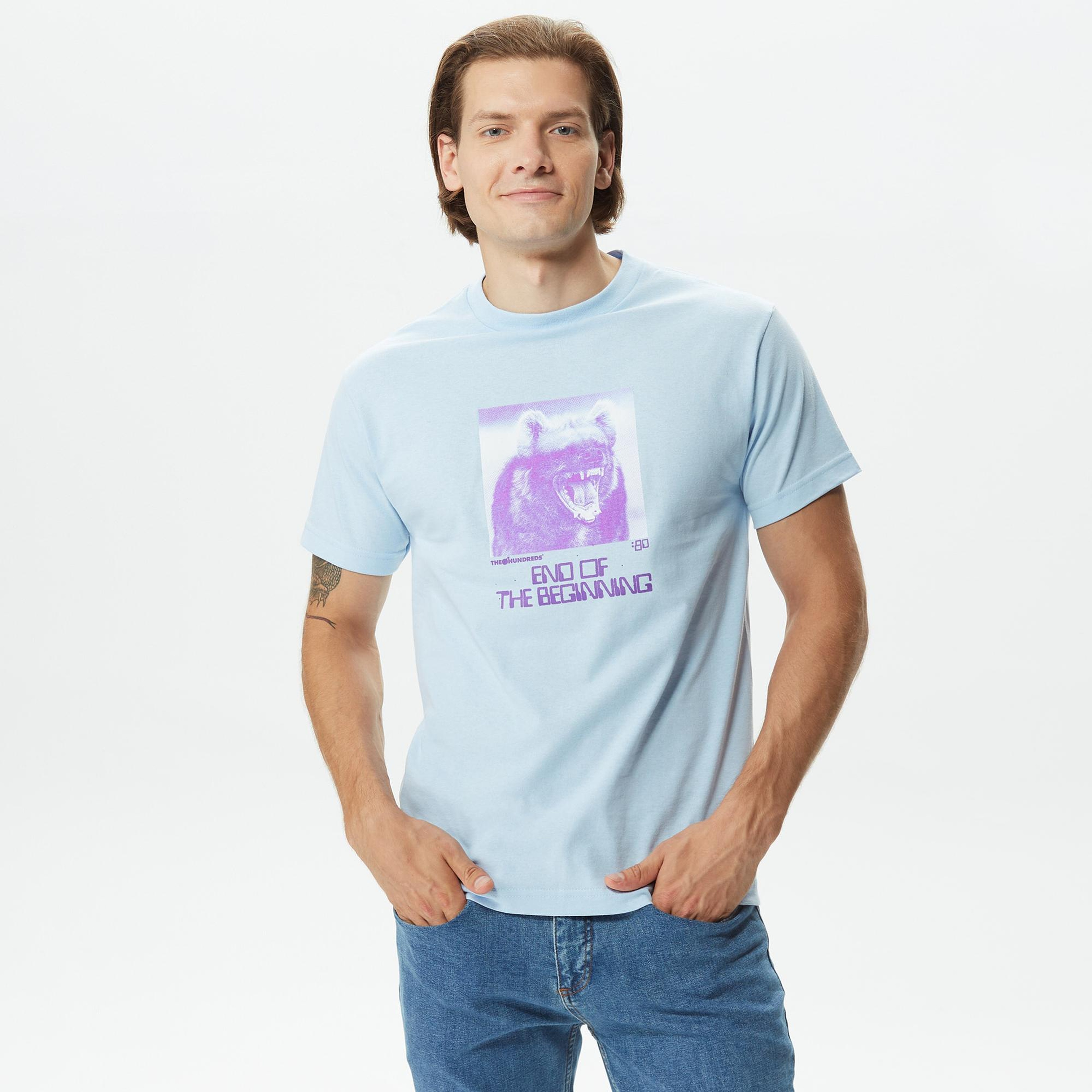 The Hundreds The End Erkek Mavi T-Shirt