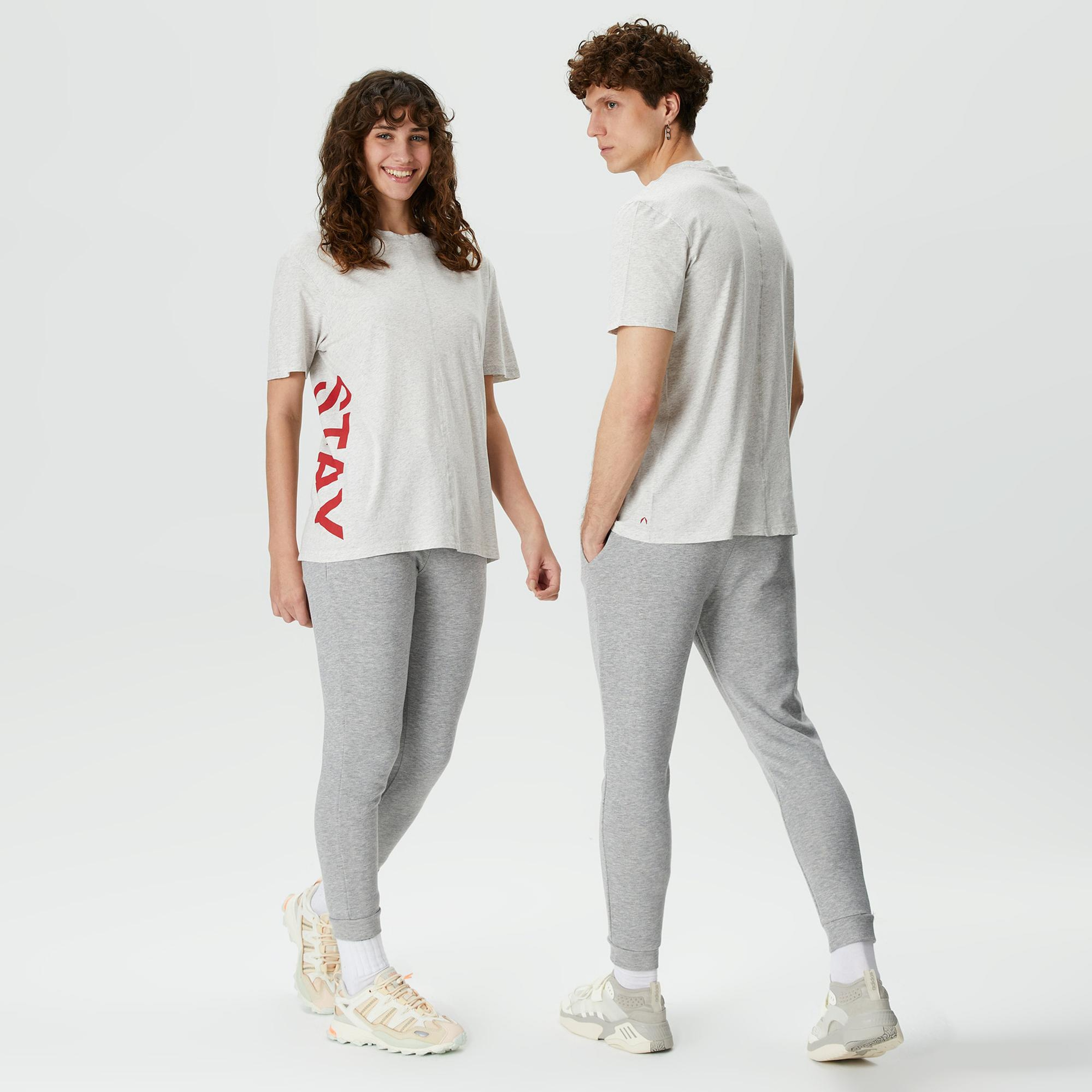 The Stay Line Soley Unisex Bej T-Shirt