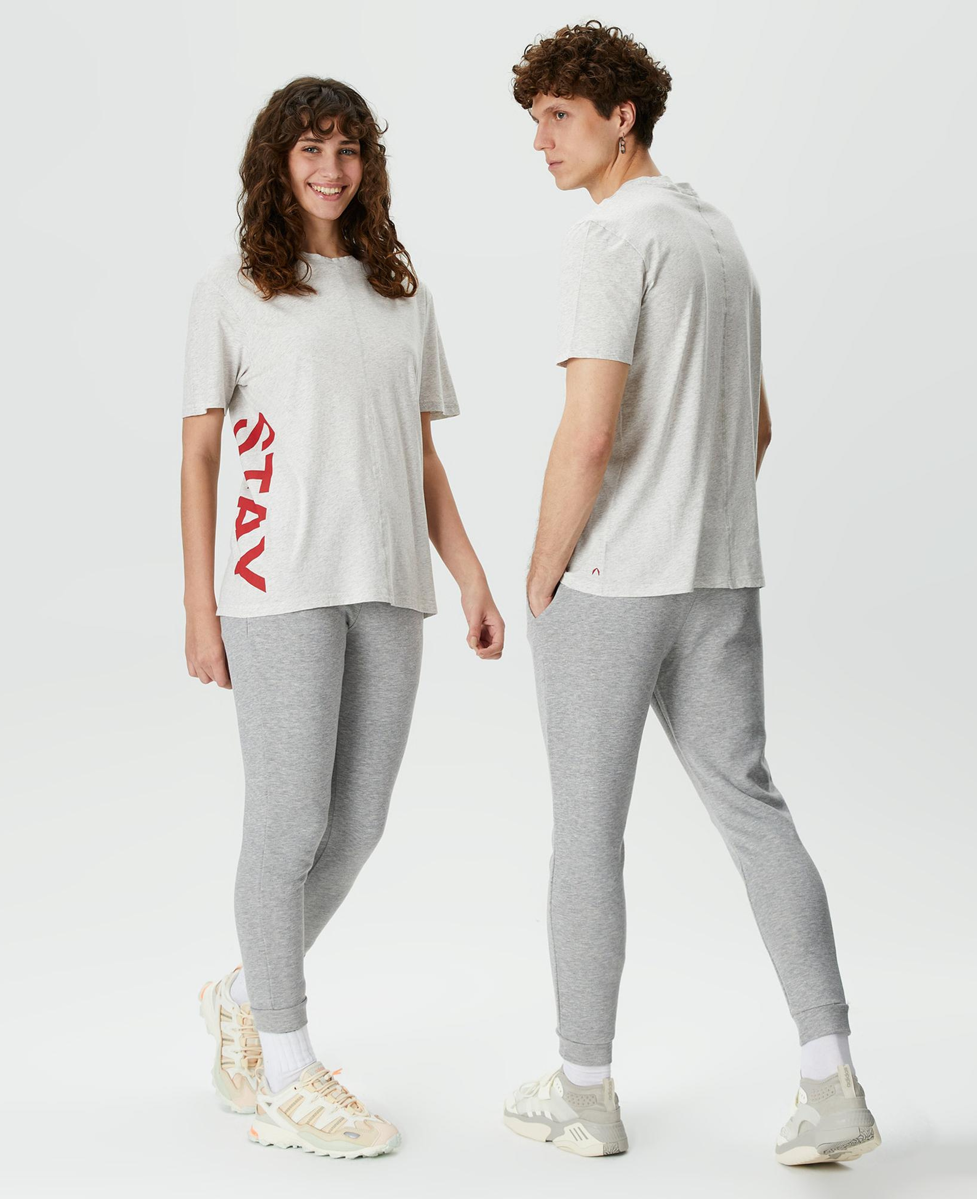 The Stay Line Soley Unisex Bej T-Shirt