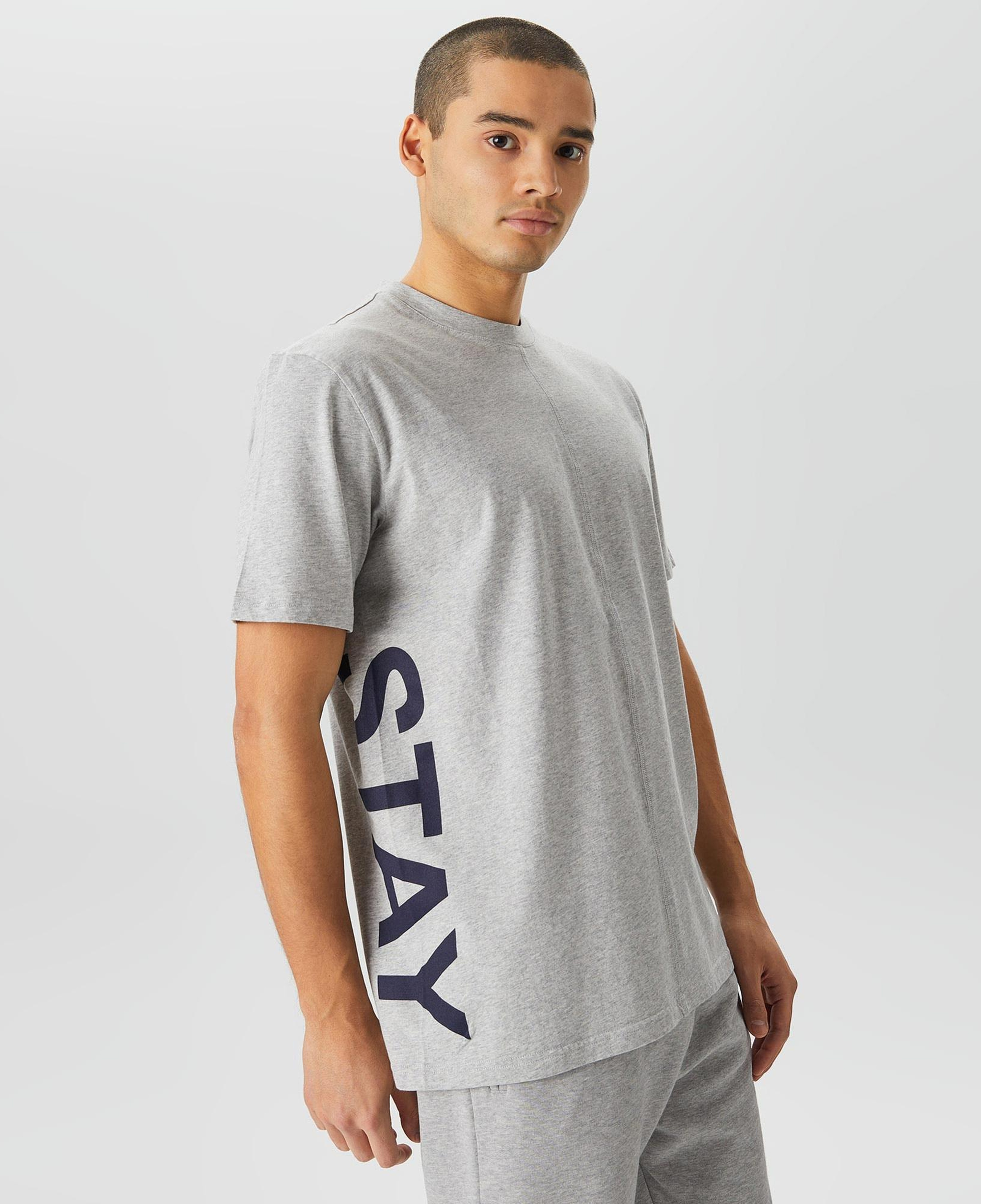 The Stay Line Soley Unisex Gri T-Shirt