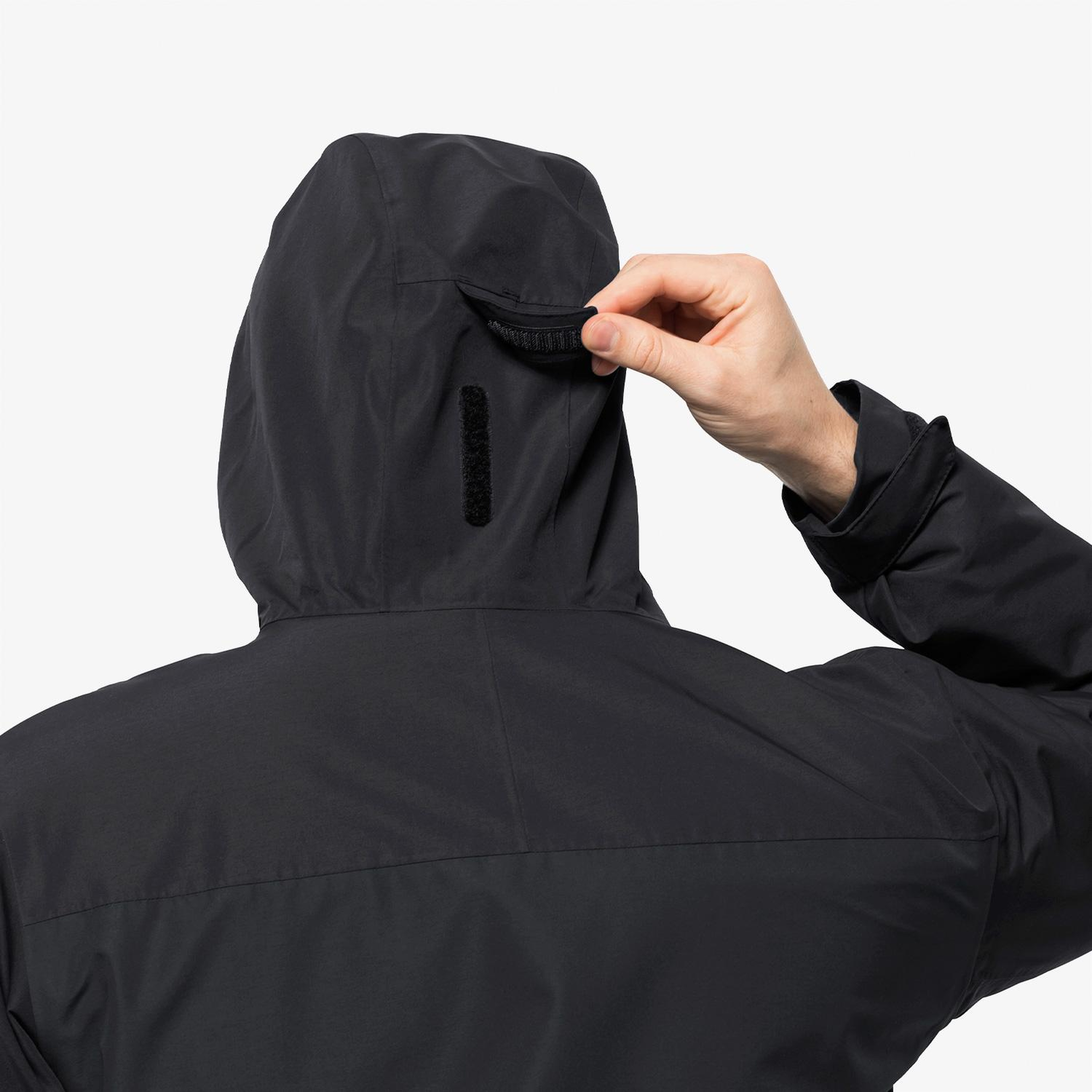 Jack Wolfskin Taubenberg 3in1 Erkek Siyah Su Geçirmez Mont