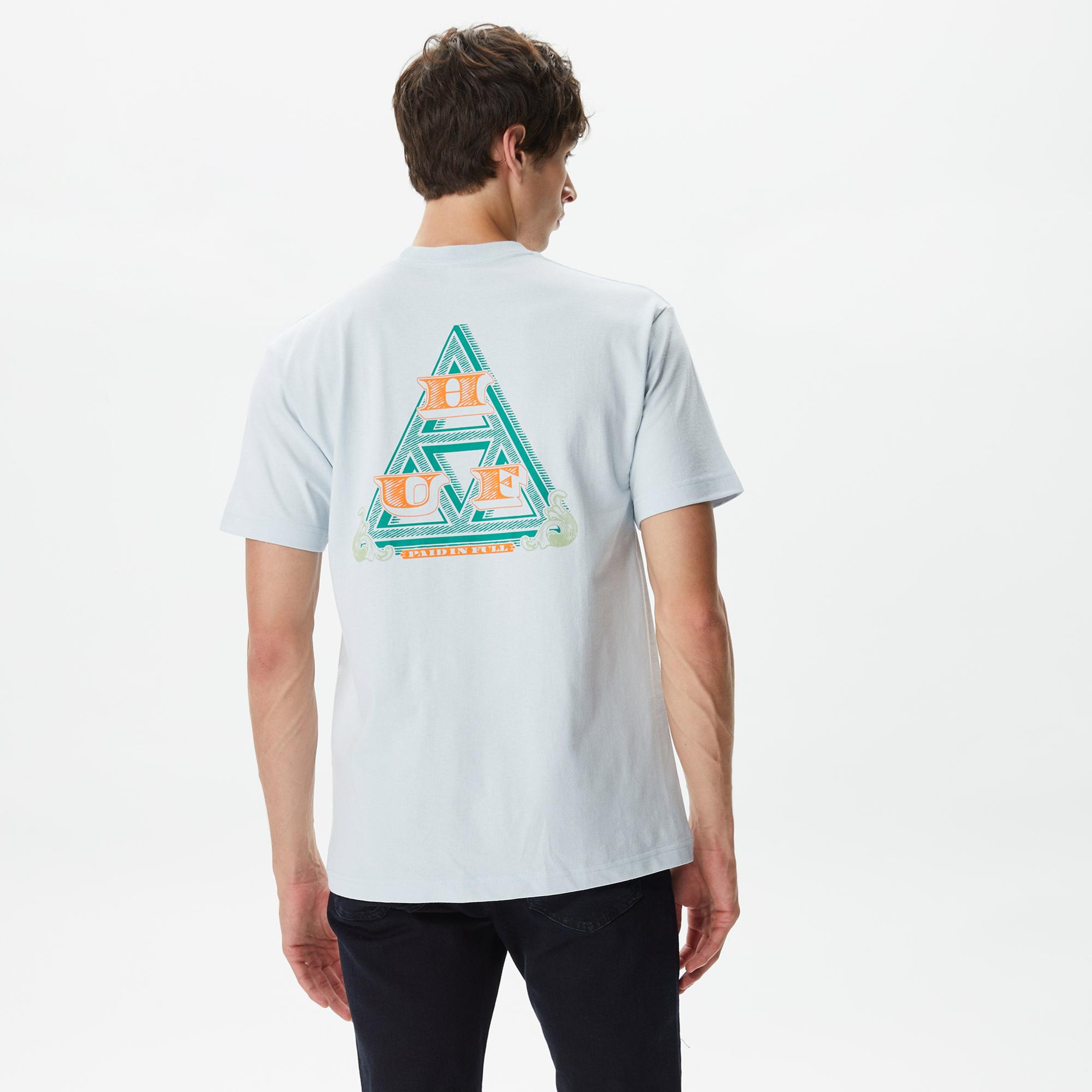 Huf Paid In Full Erkek Beyaz T-Shirt