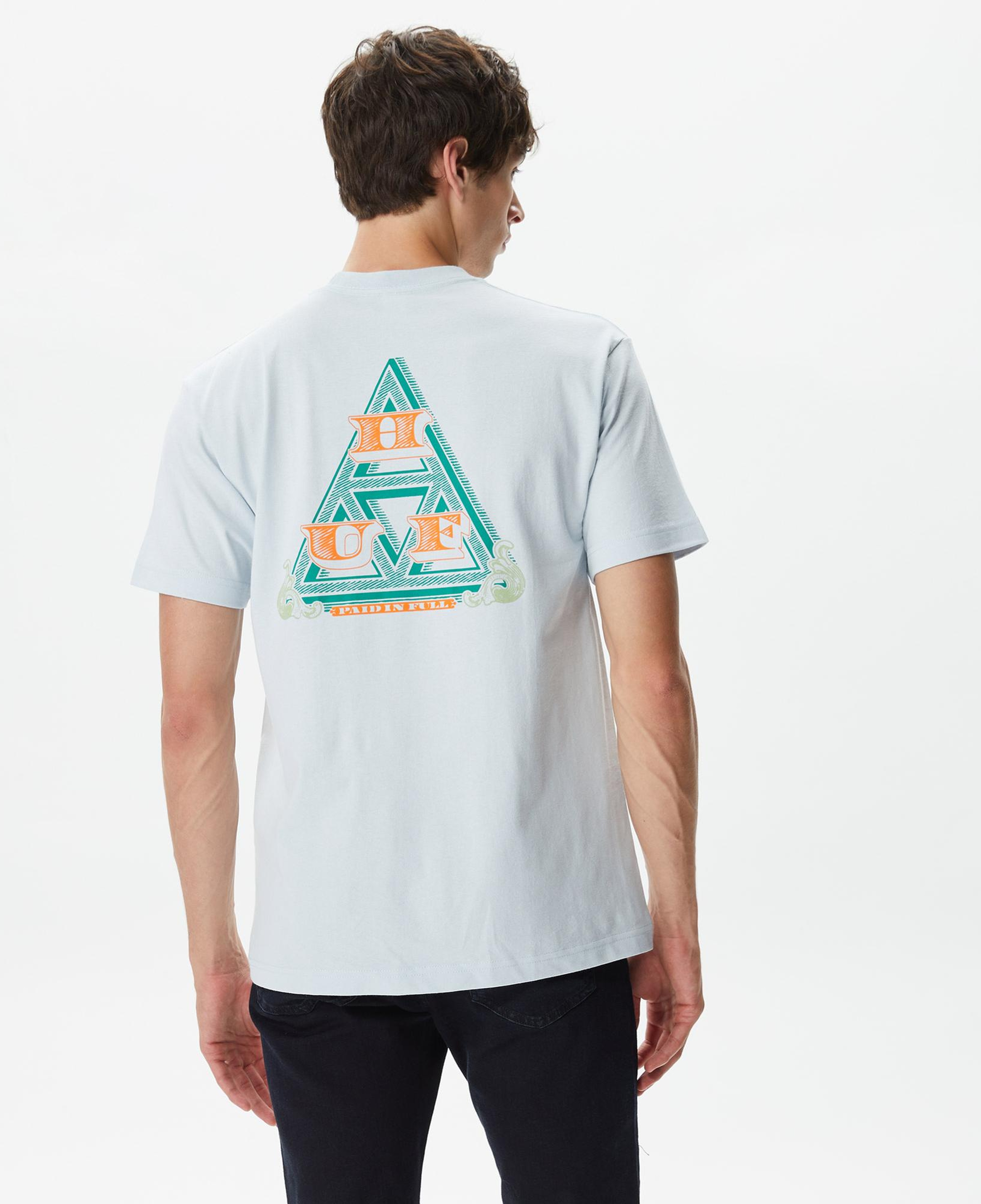 Huf Paid In Full Erkek Beyaz T-Shirt