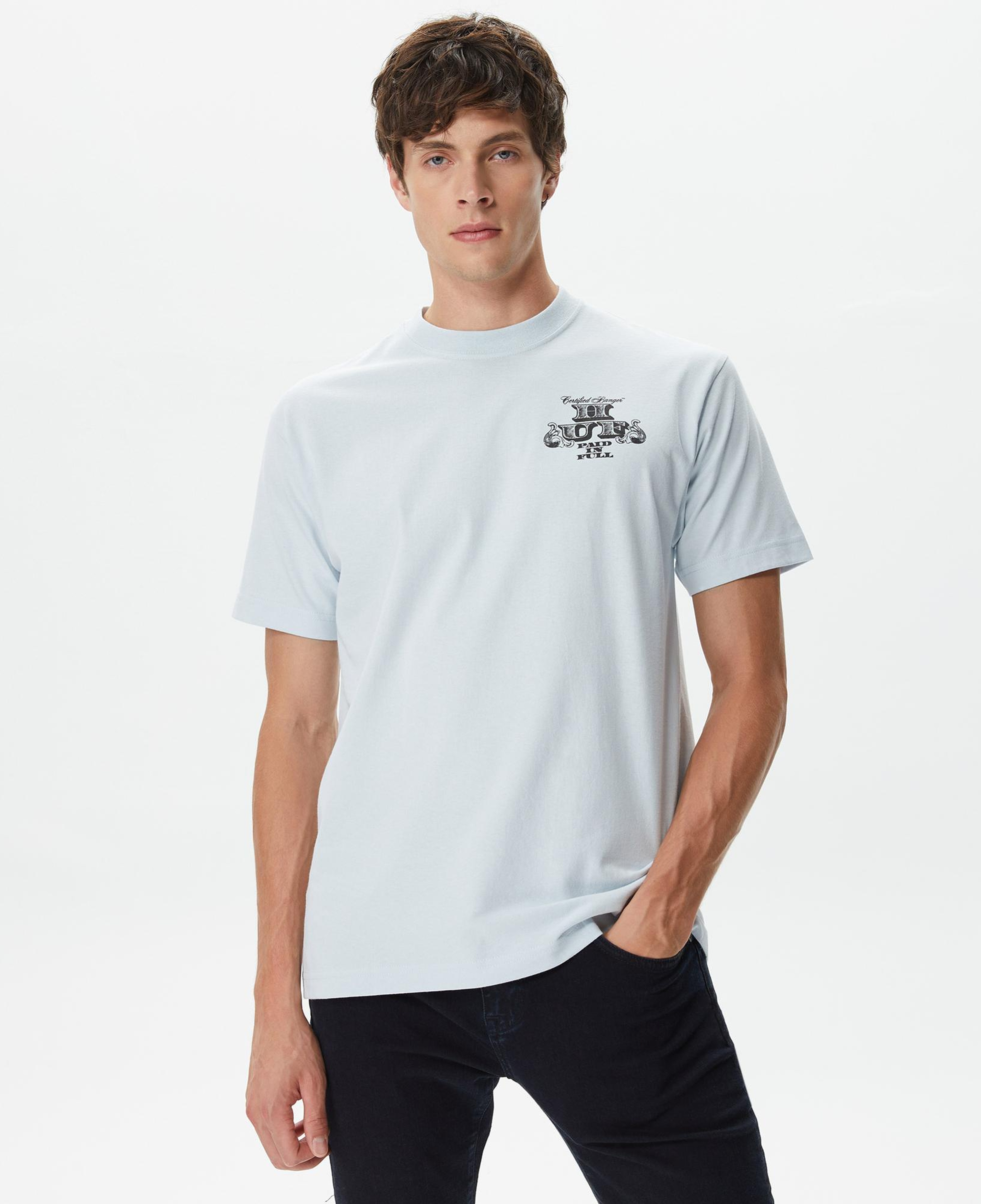 Huf Paid In Full Erkek Beyaz T-Shirt