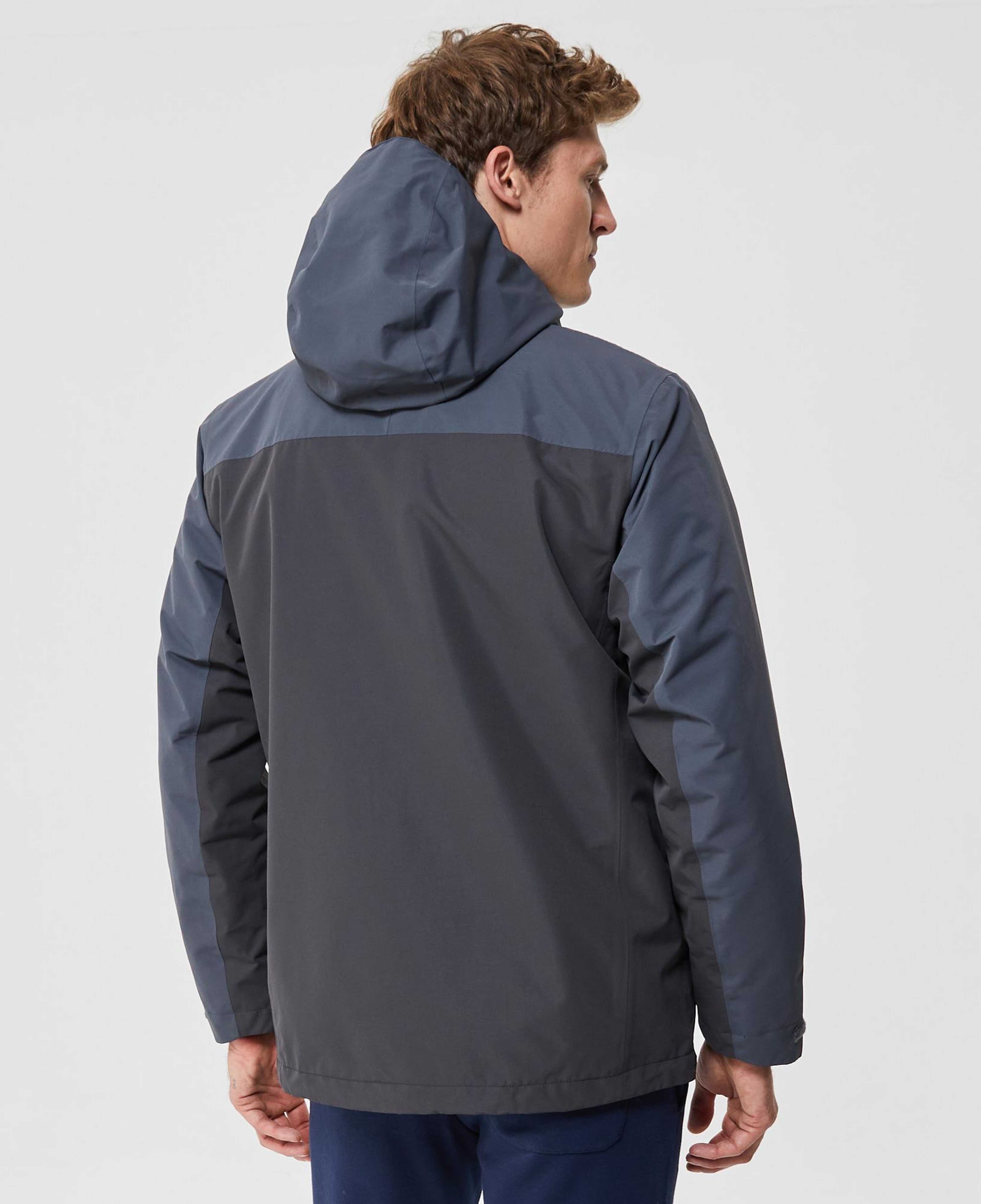 Jack Wolfskin Taubenberg 3-in-1 Siyah Erkek Ceket