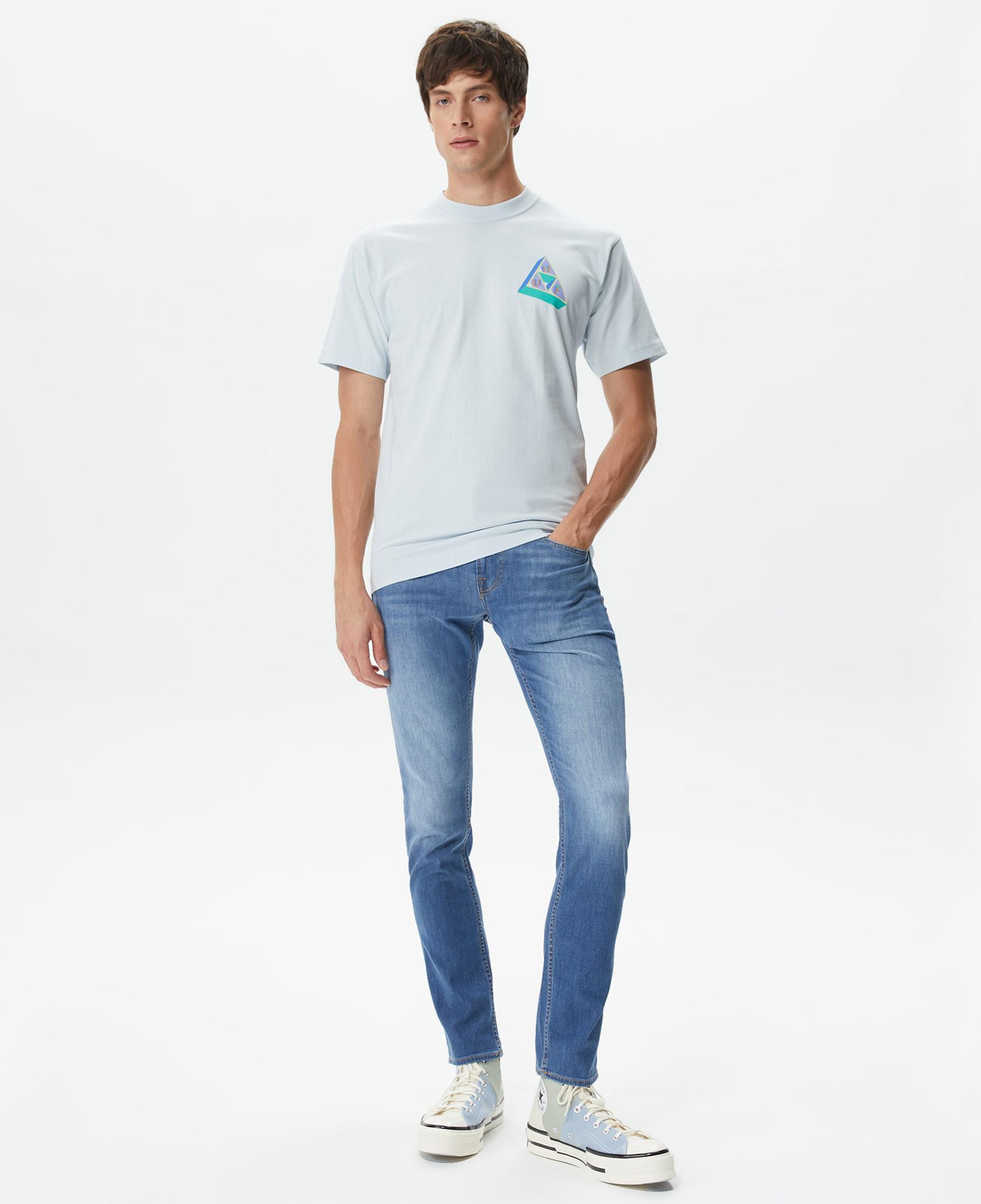 Huf Based TT S/S Erkek Beyaz T-Shirt