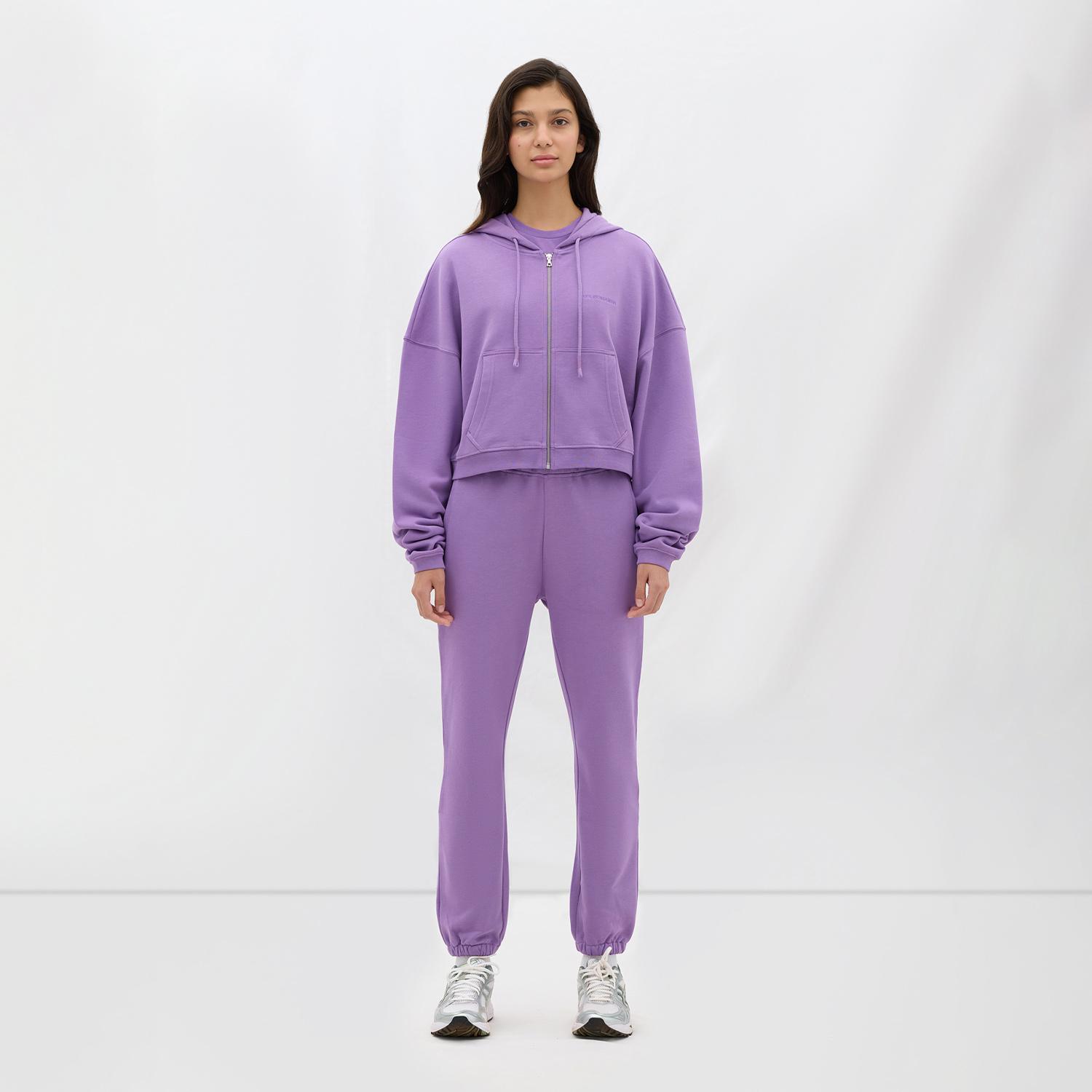 Les Benjamins Essential Kadın Mor Sweatshirt