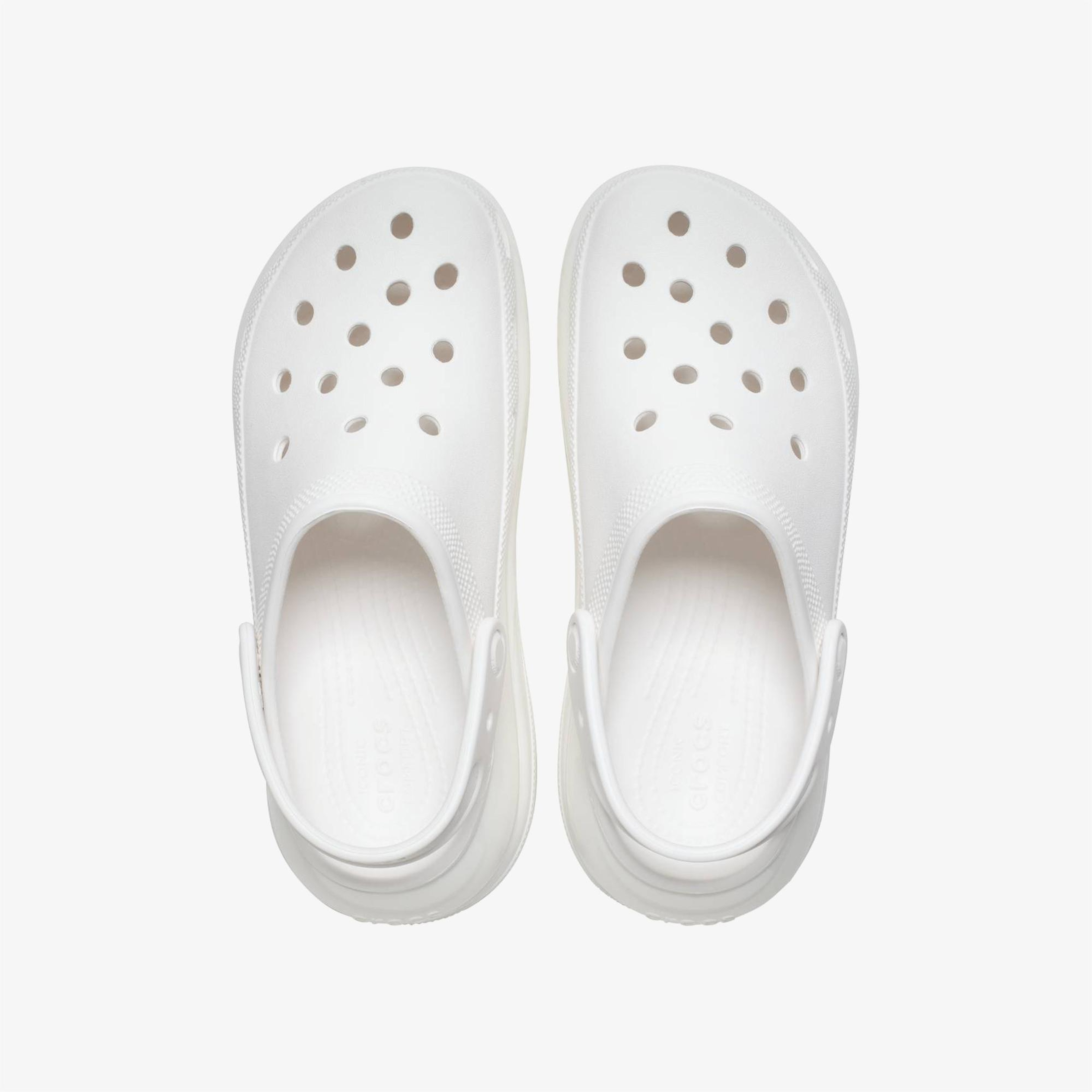 Crocs Classic Mega Crush Kadın Beyaz Terlik