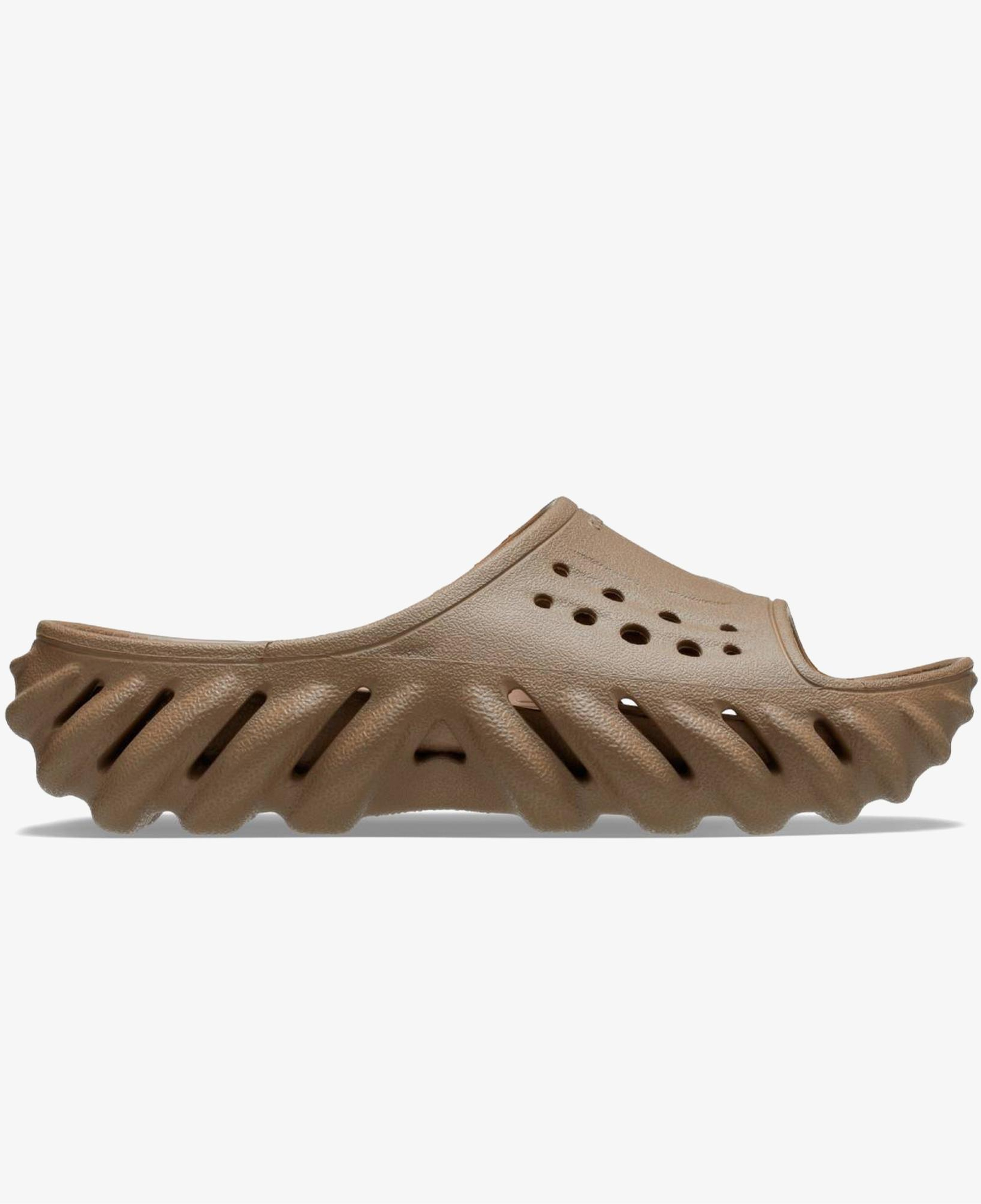 Crocs Echo Slide Unisex Kahverengi Terlik