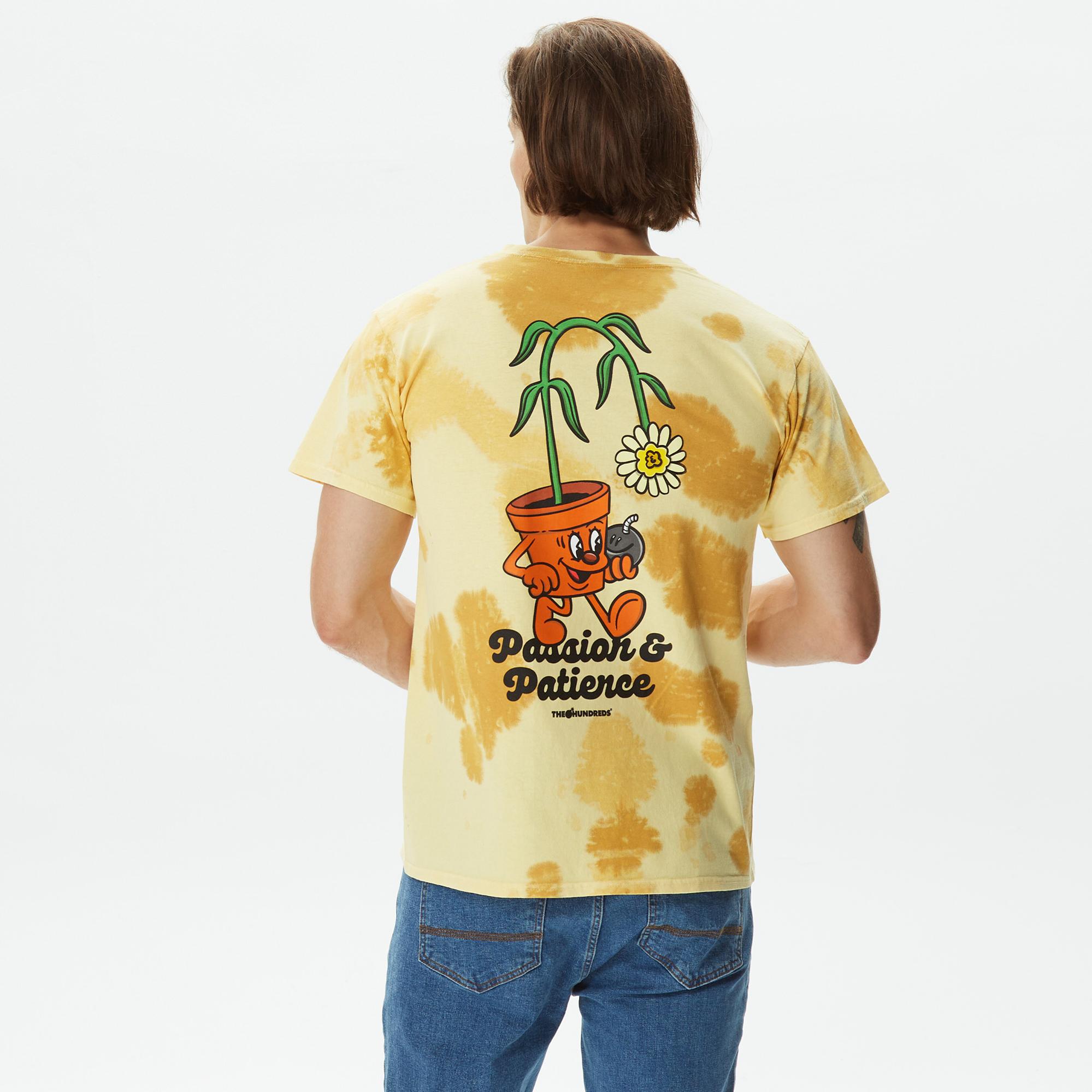 The Hundreds Passion & Pateince Erkek Sarı T-Shirt