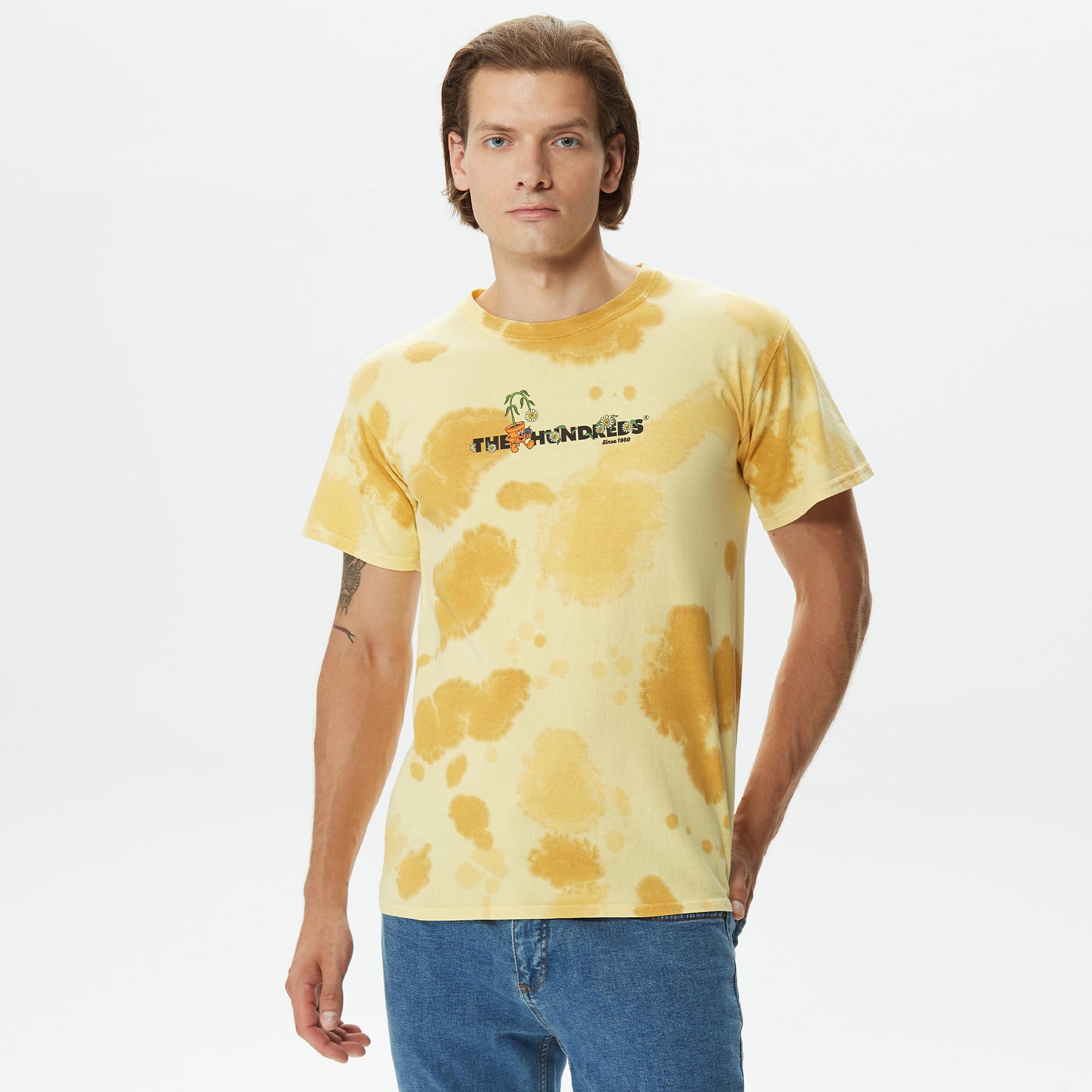 The Hundreds Passion & Pateince Erkek Sarı T-Shirt