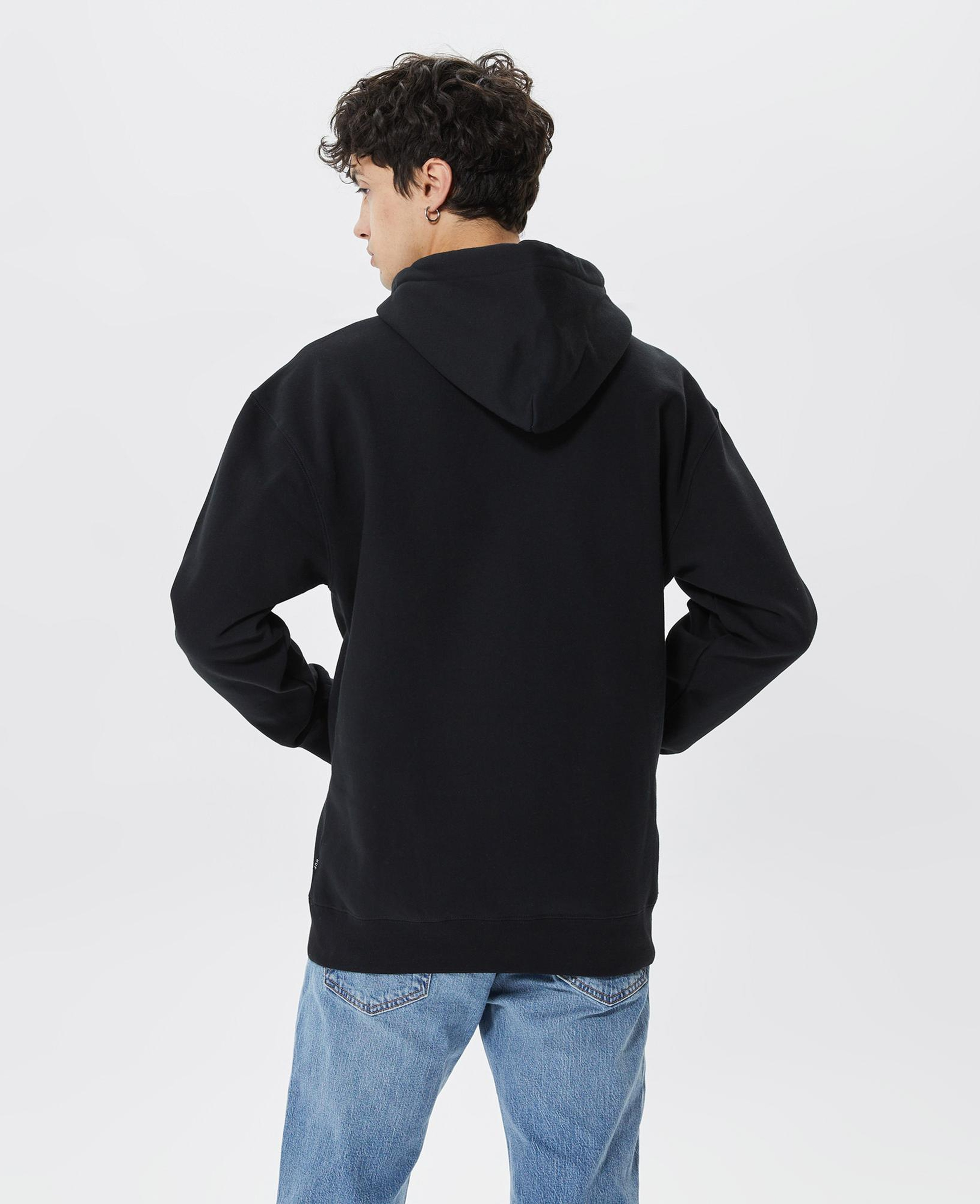 Huf Essentials Erkek Siyah Hoodie