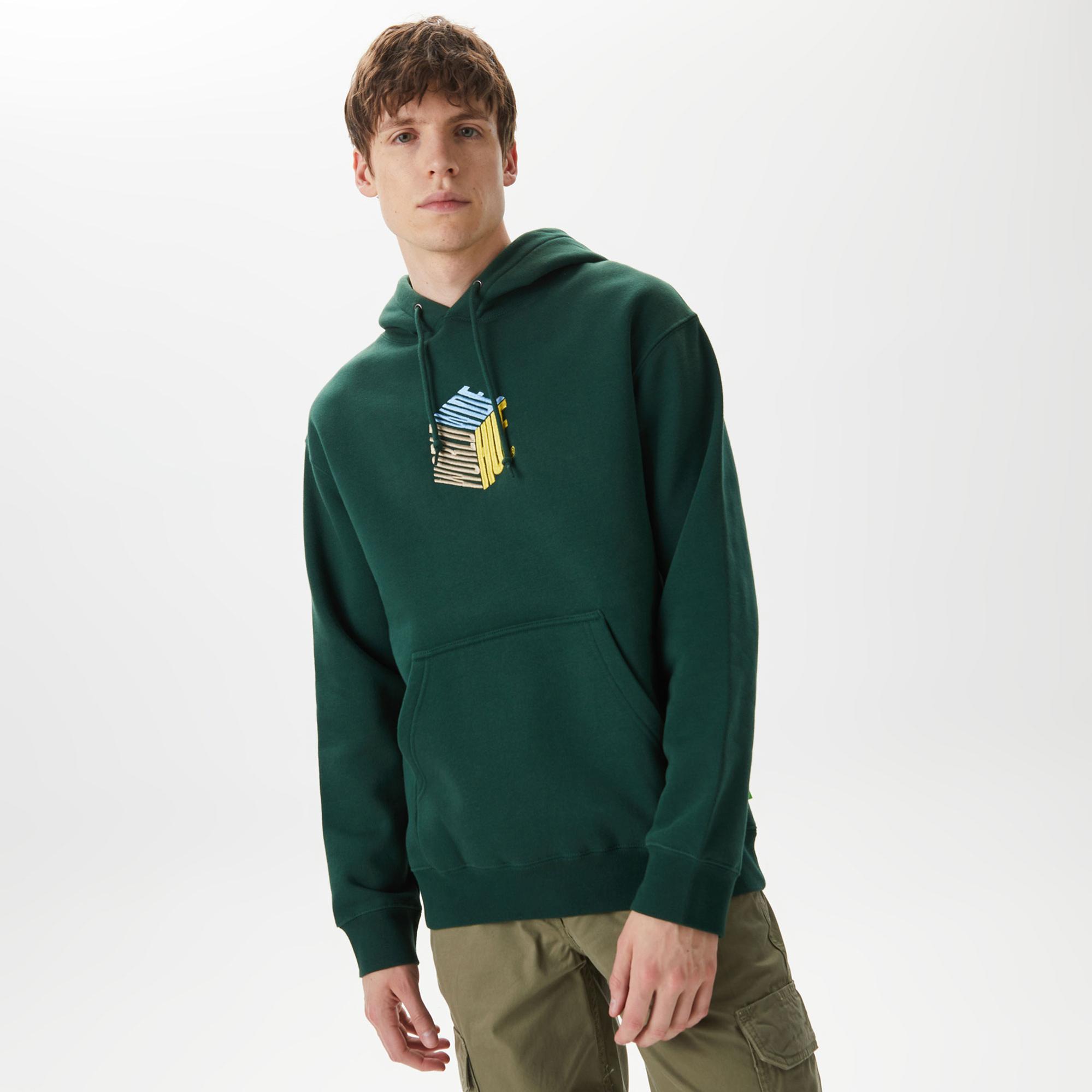 Huf Dimensions Erkek Yeşil Hoodie